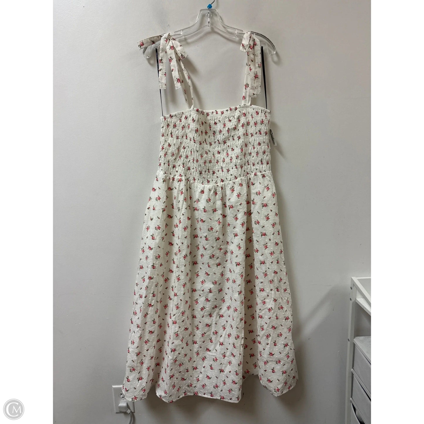 Dress Party Long By Forever 21 In Floral Print, Size: 3x