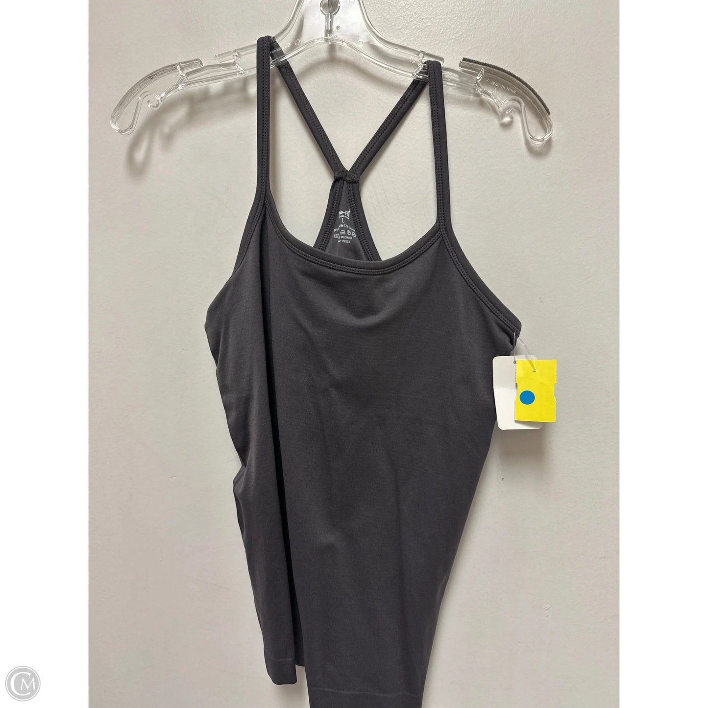 Athletic Tank Top By Clothes Mentor In Grey, Size: L