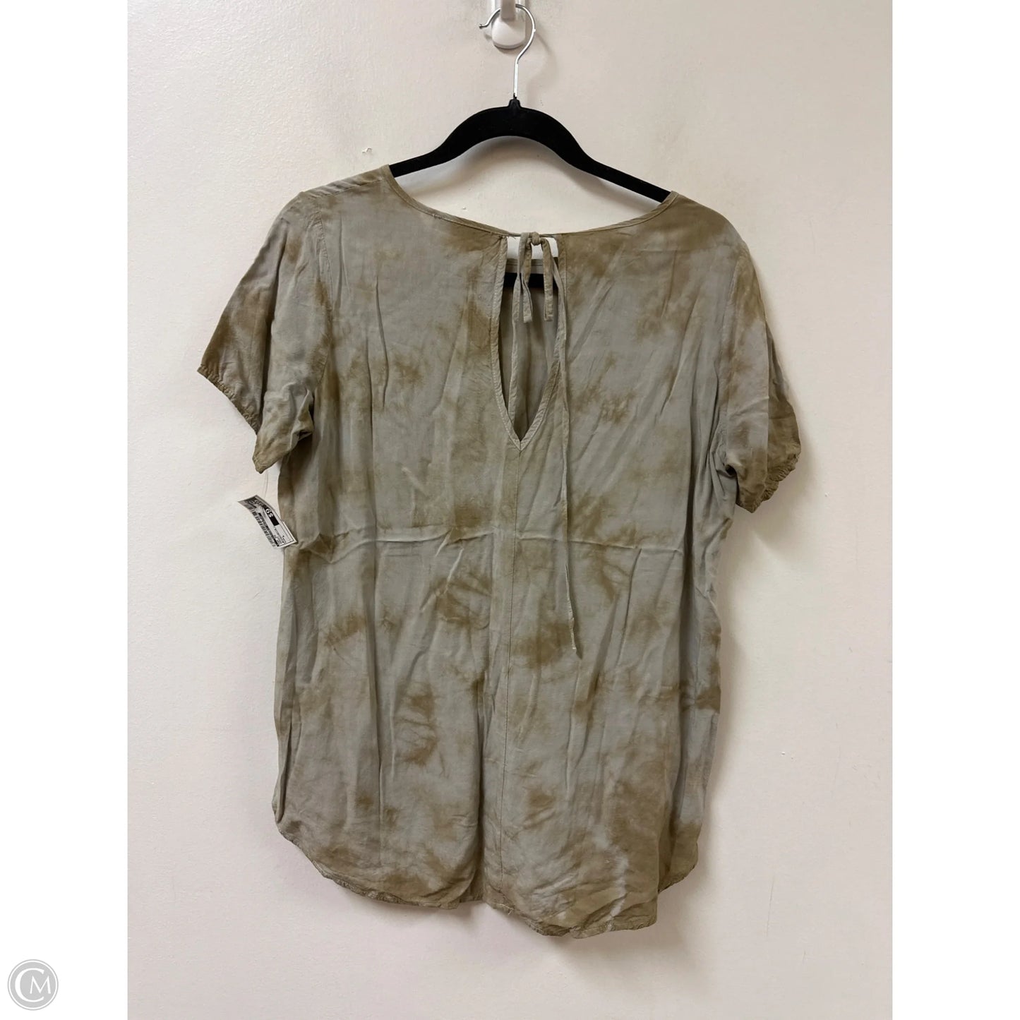 Top Short Sleeve By Clothes Mentor In Green, Size: L
