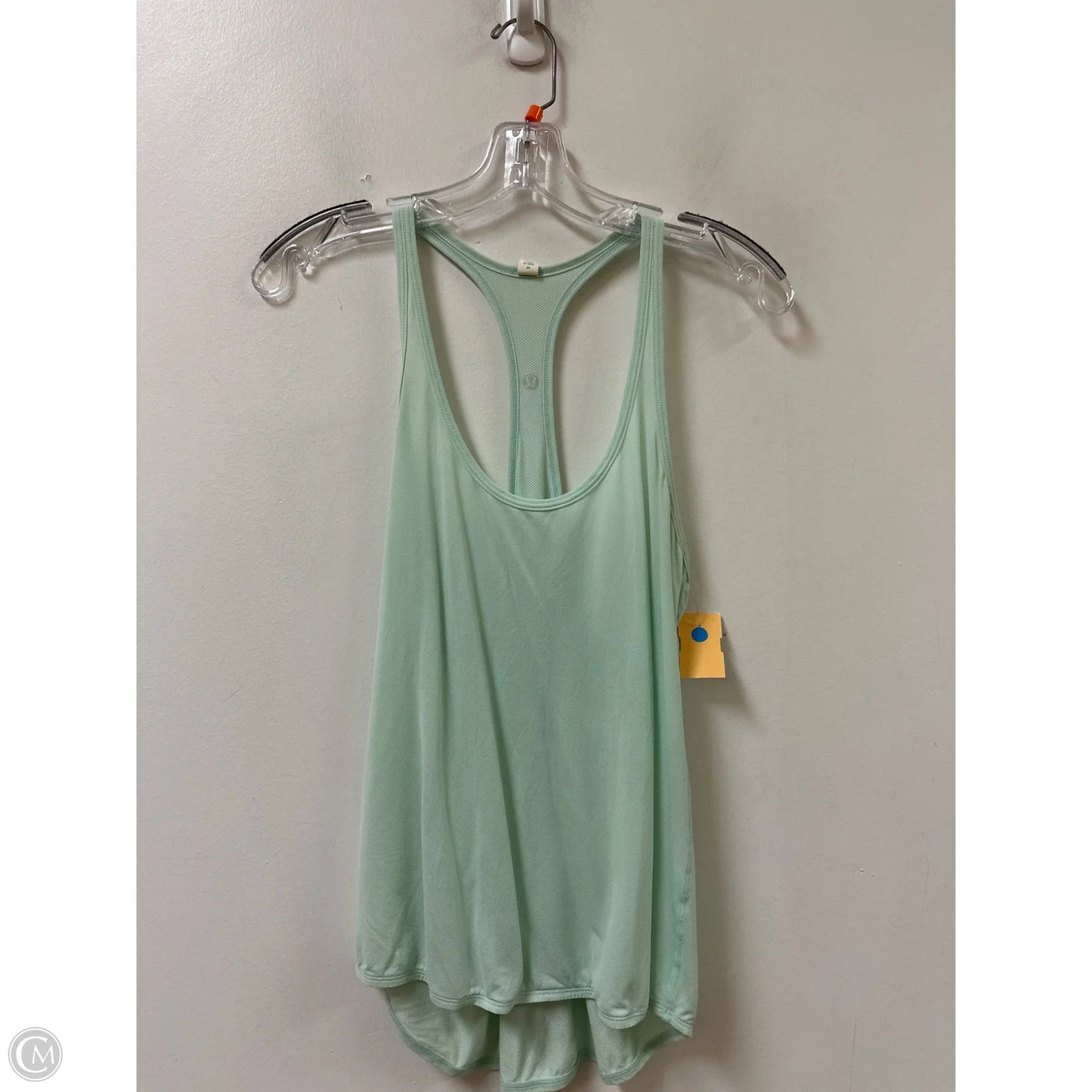 Athletic Tank Top By Lululemon In Green, Size: 6