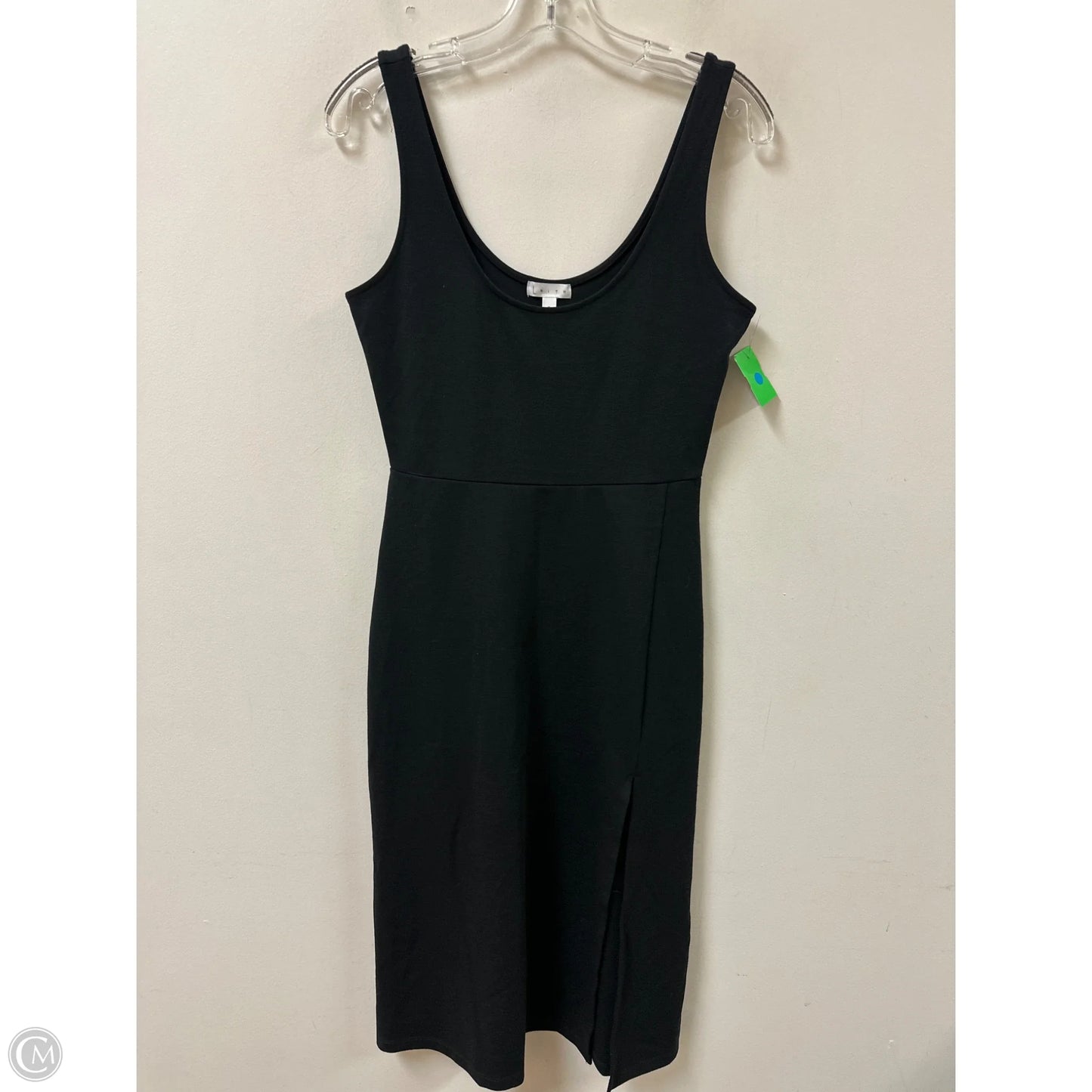 Dress Casual Midi By Leith In Black, Size: M
