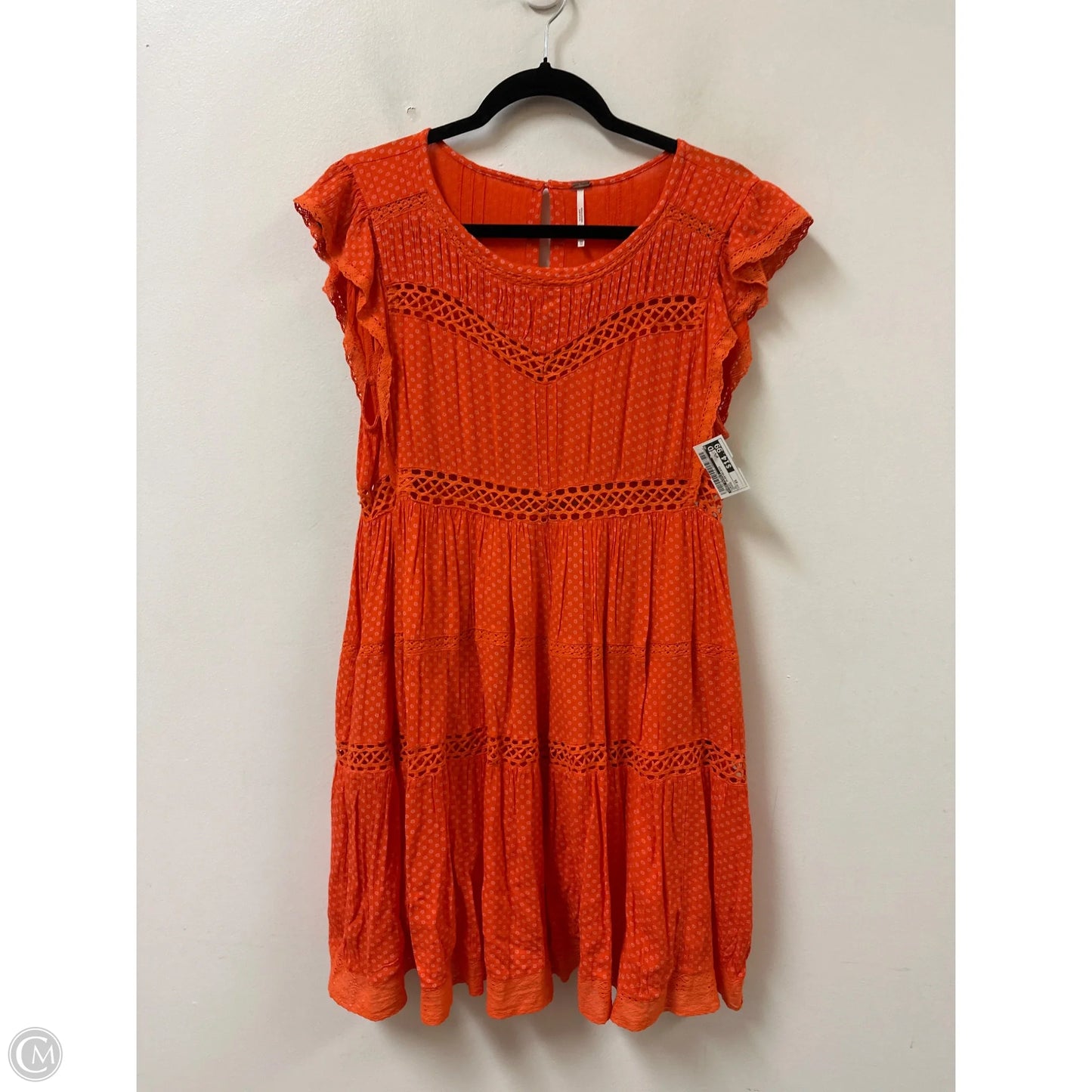 Tunic Sleeveless By Free People In Orange, Size: Xs