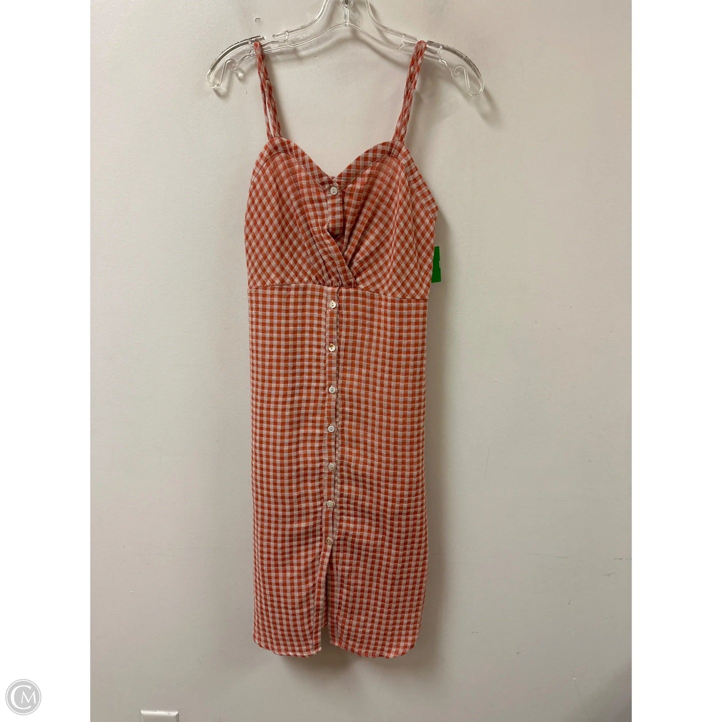 Dress Casual Midi By Wishlist In Orange, Size: M
