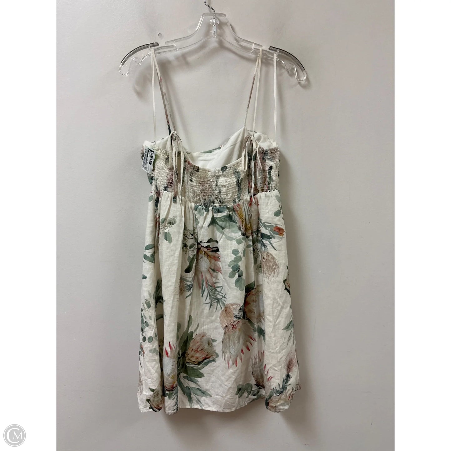 Dress Casual Midi By Express In Cream, Size: M