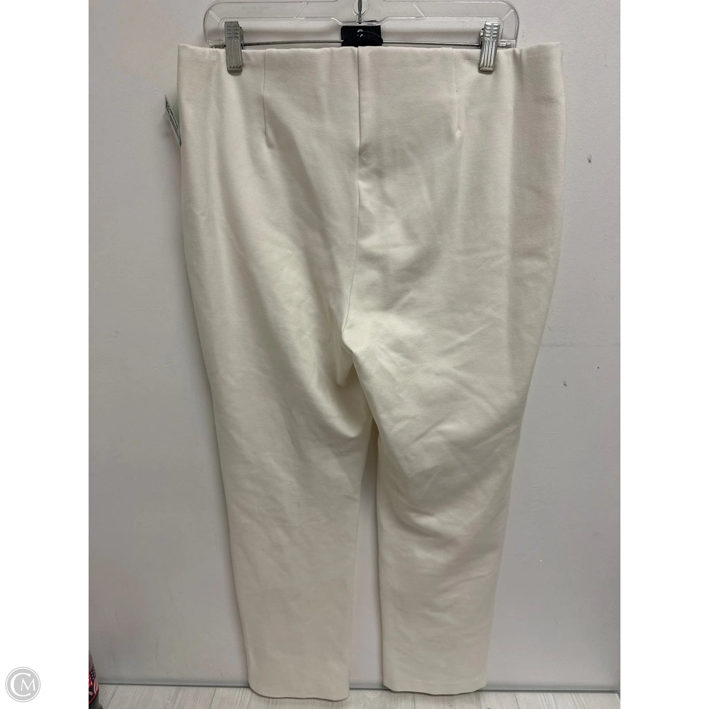 Pants Leggings By Chicos In Cream, Size: 12
