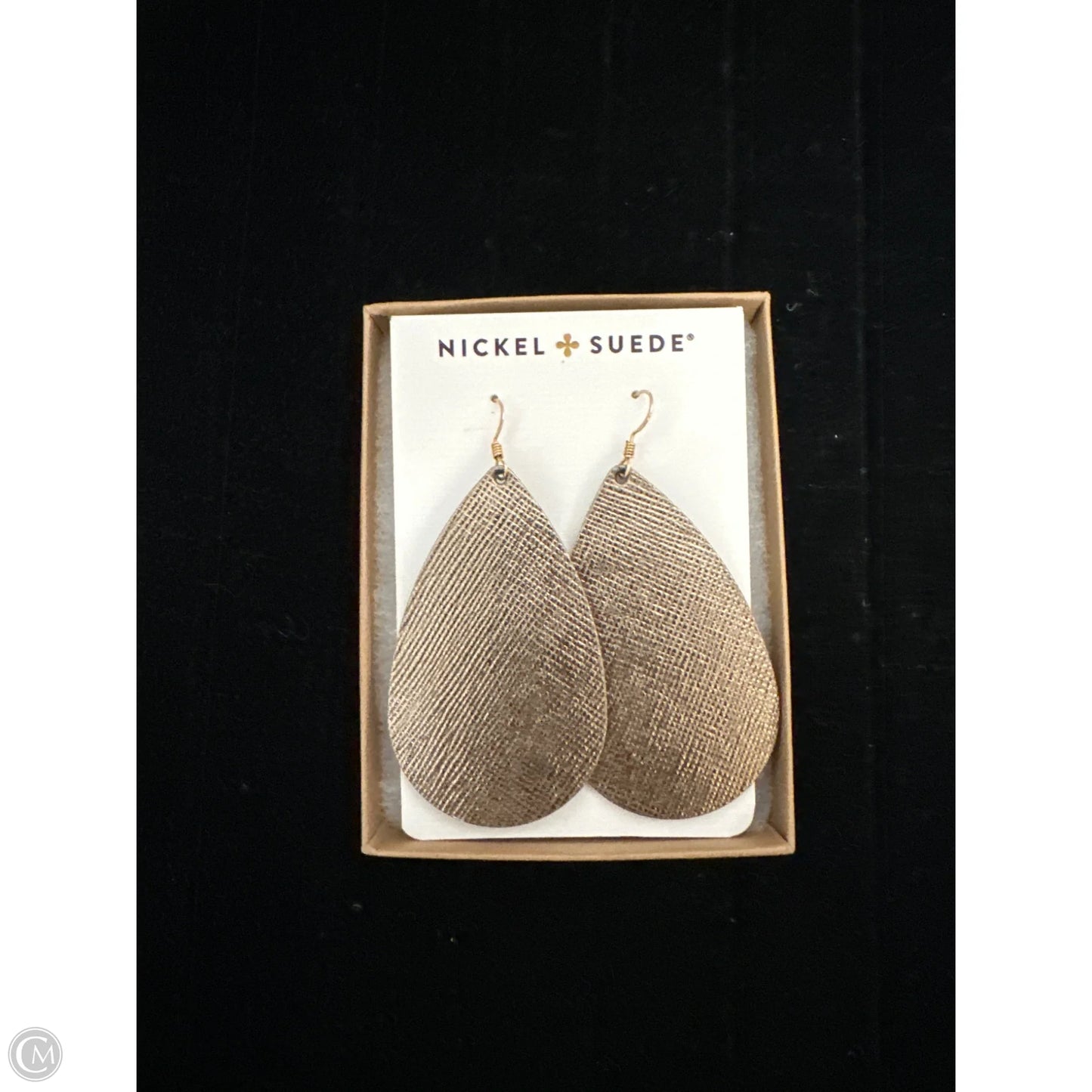Earrings Dangle/drop By Nickel & Suede