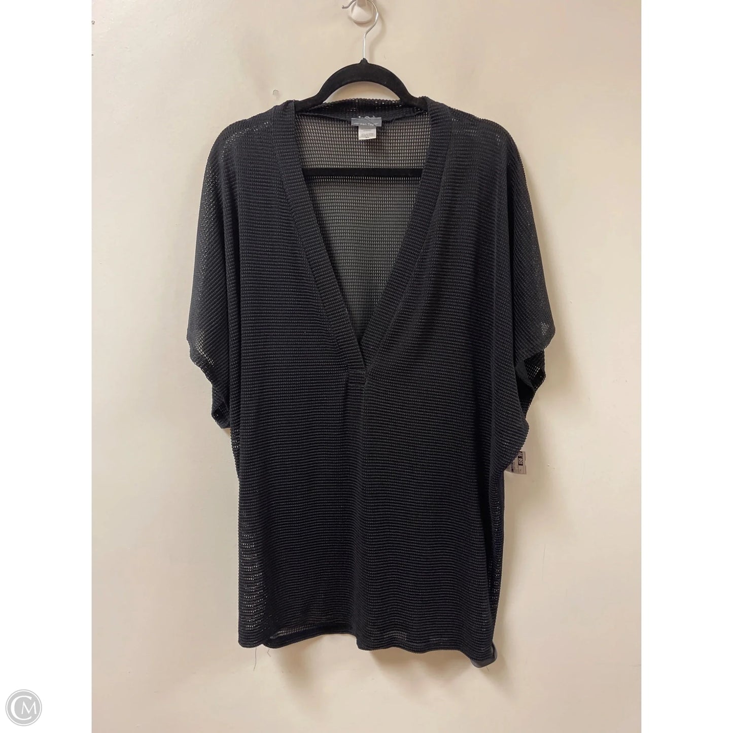 Swimwear Cover-up By Clothes Mentor In Black, Size: Xl