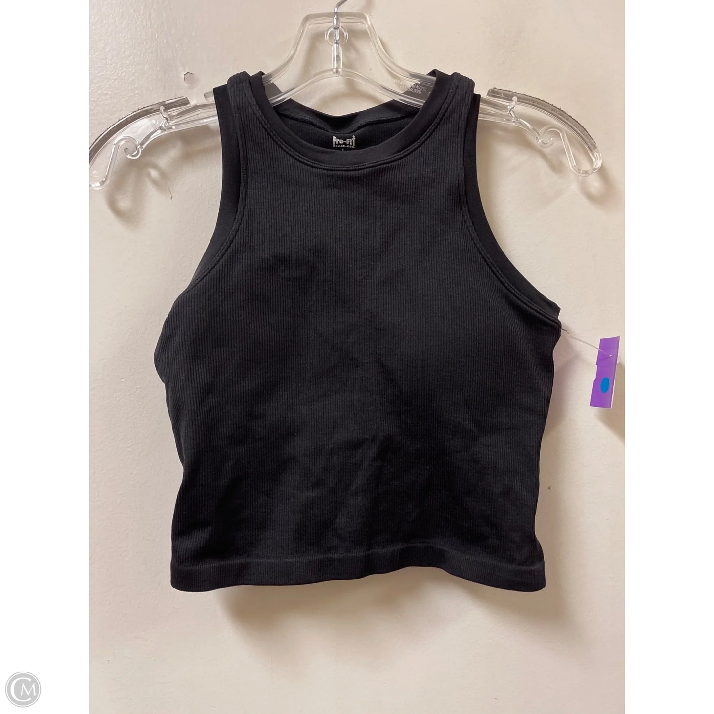 Athletic Tank Top By Pro-fit In Black, Size: L