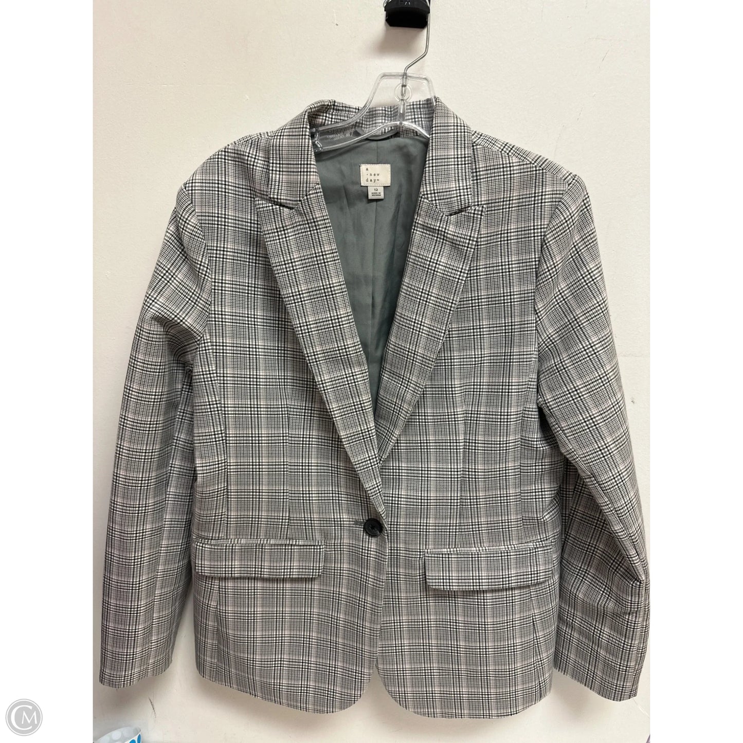 Blazer By A New Day In Grey, Size: L