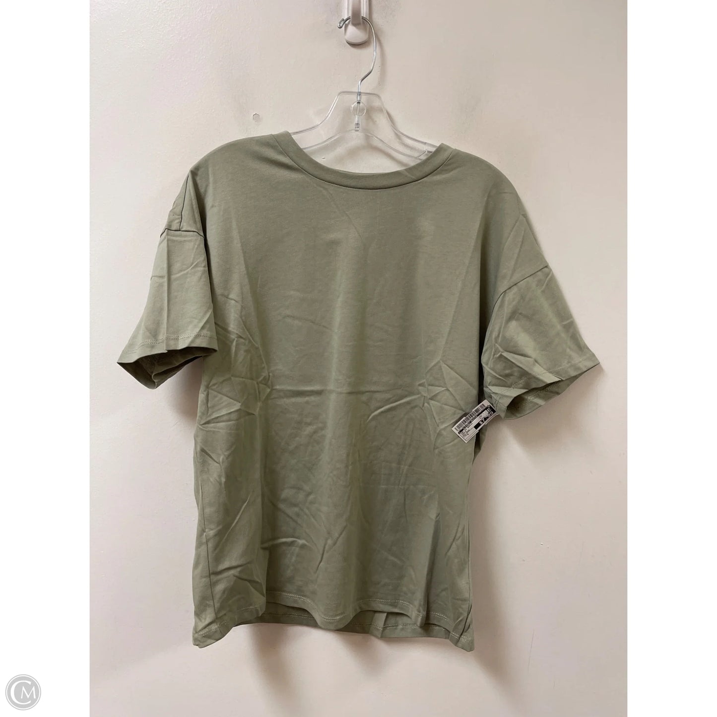 Top Short Sleeve Basic By Clothes Mentor In Green, Size: S