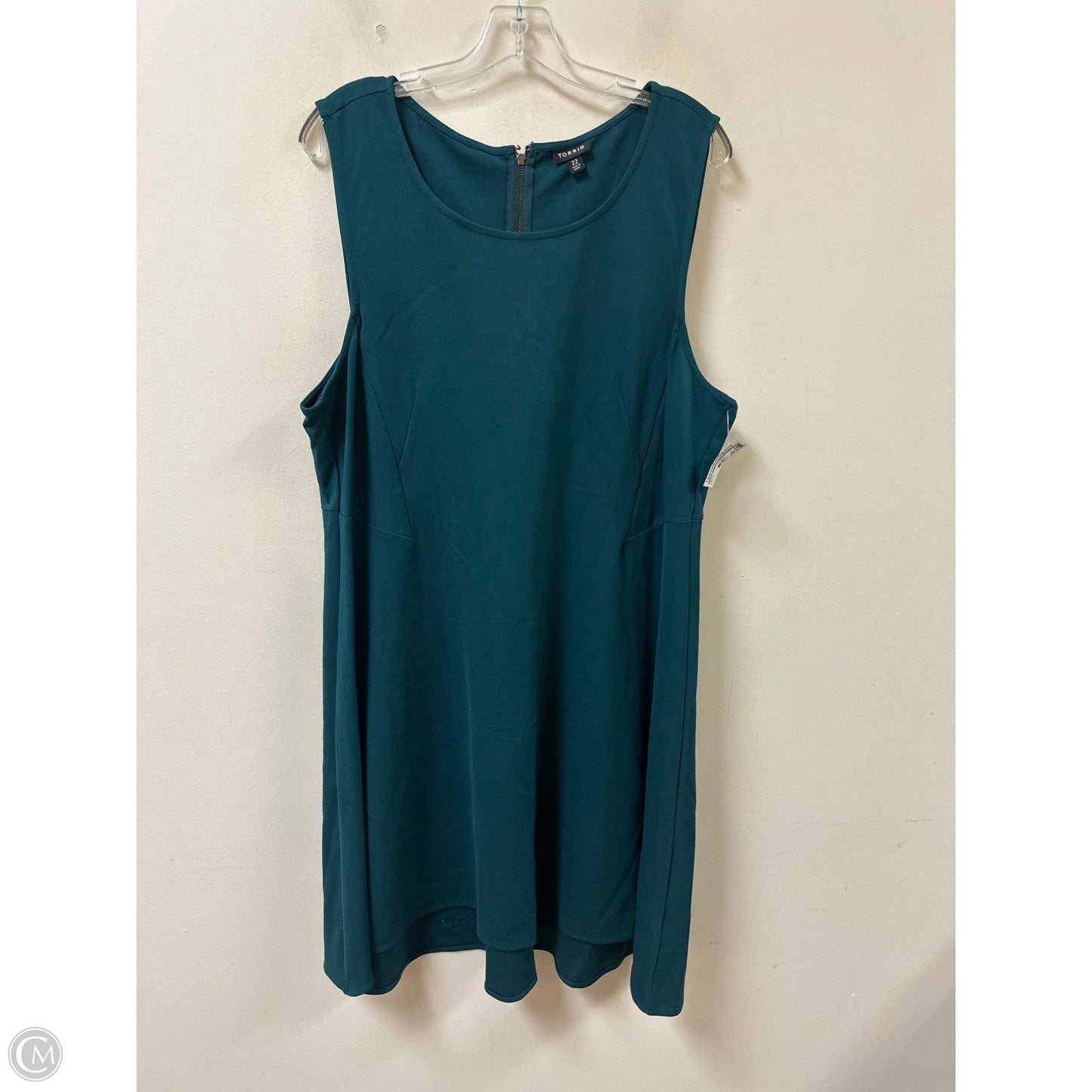 Dress Party Short By Torrid In Green, Size: 3x