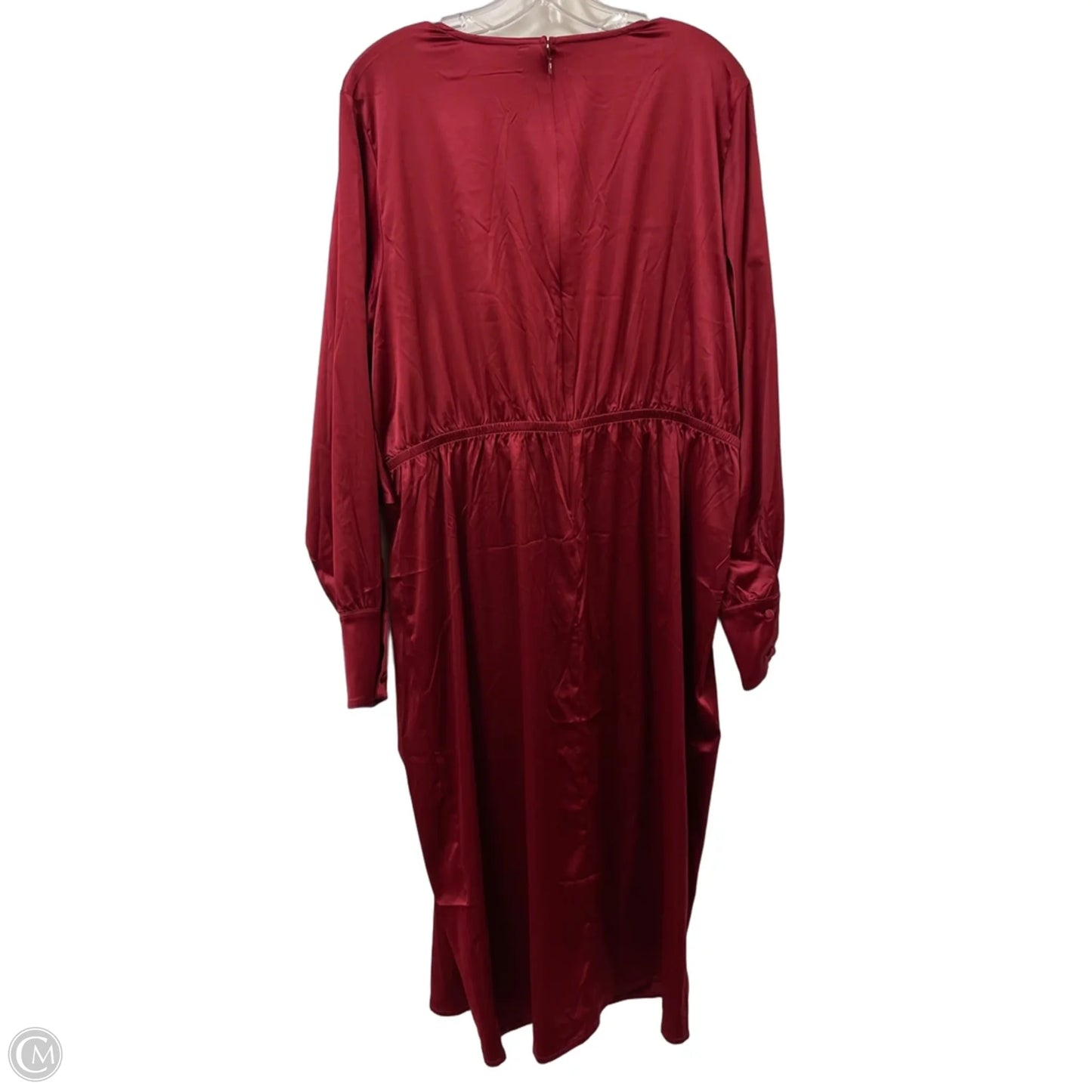 Dress Casual Maxi By Lane Bryant In Red, Size: 2x