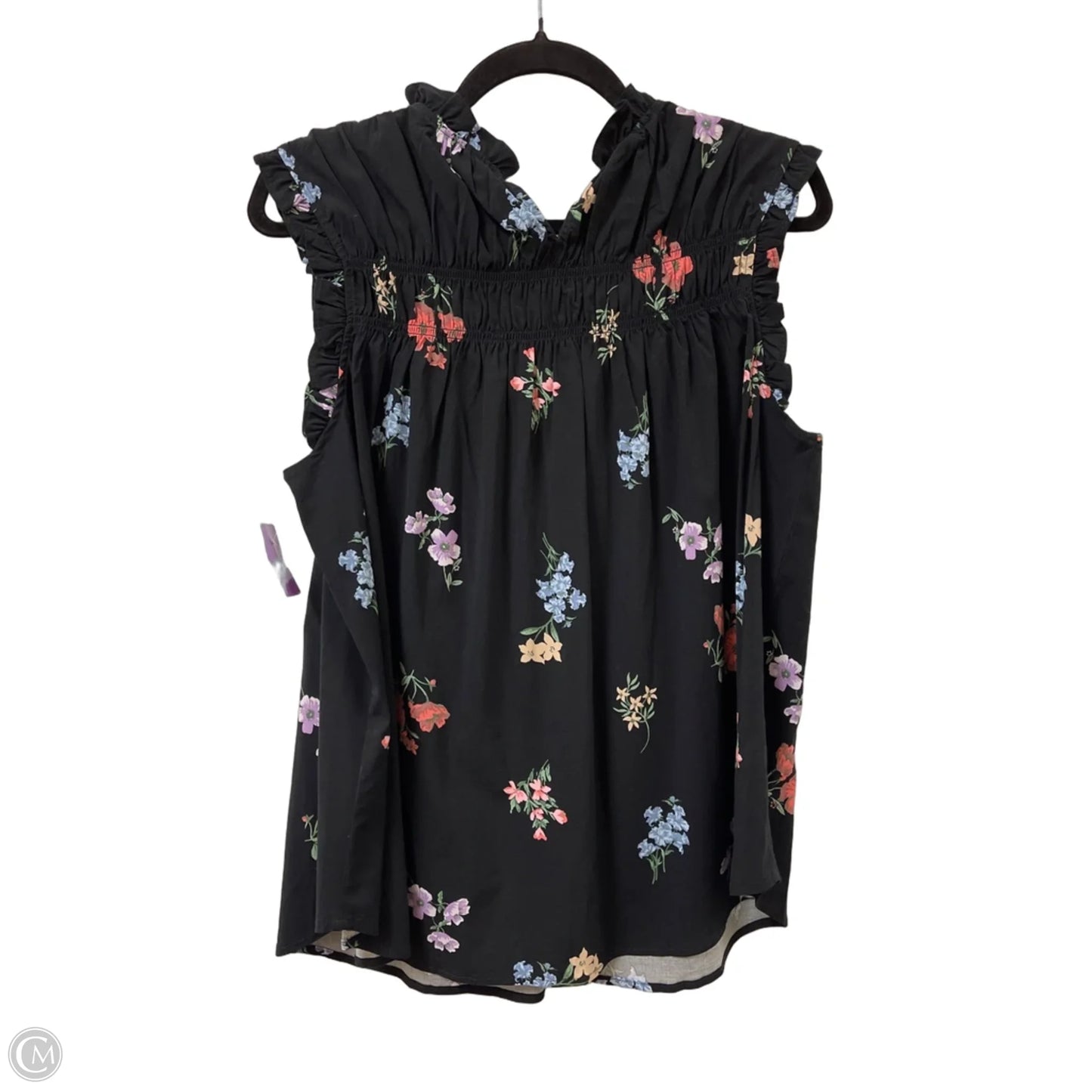 Top Sleeveless By Market & Spruce In Black, Size: L
