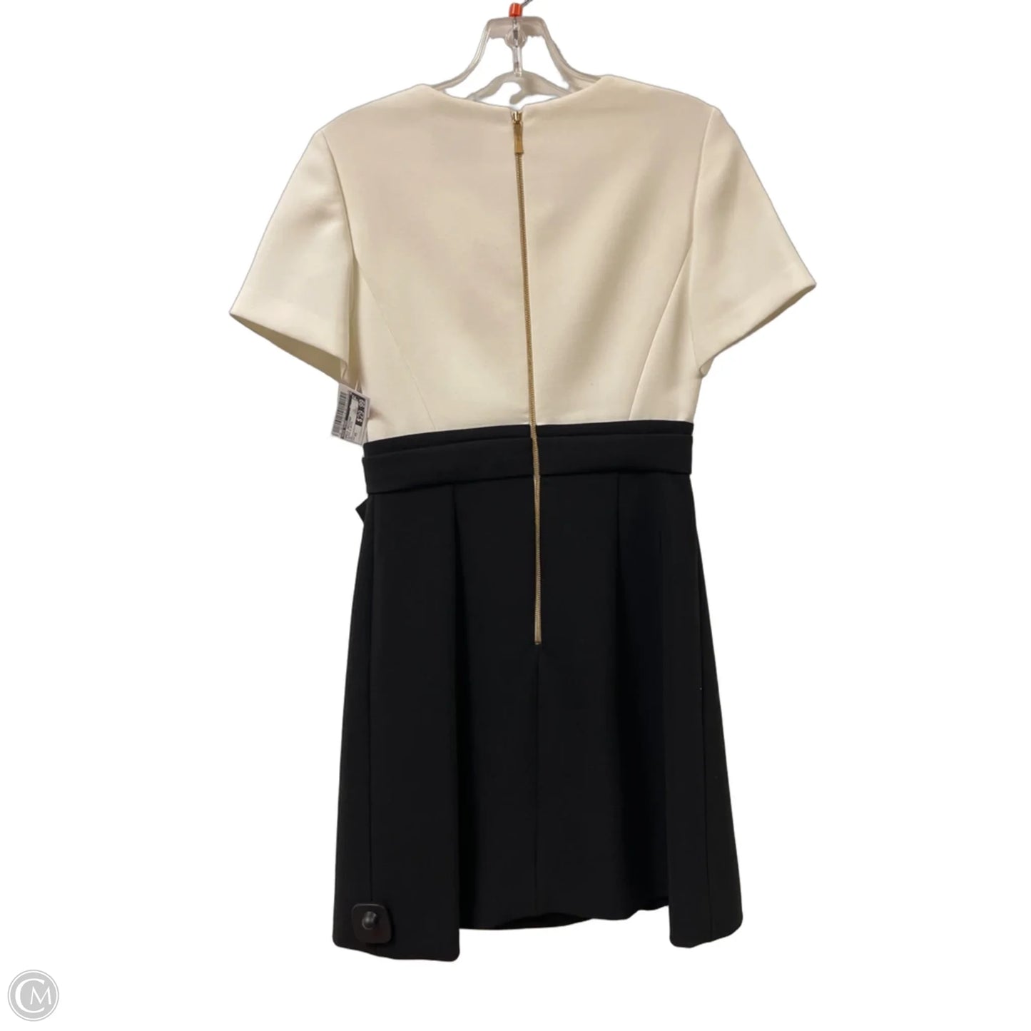 Dress Designer By Kate Spade In Black & White, Size: Xs