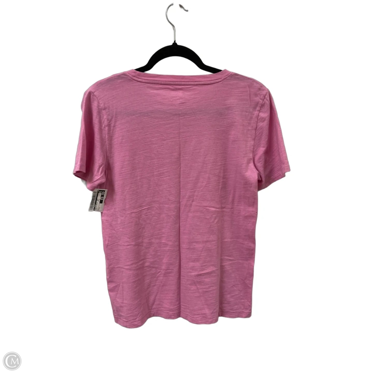 Top Short Sleeve Basic By J. Crew In Pink, Size: S