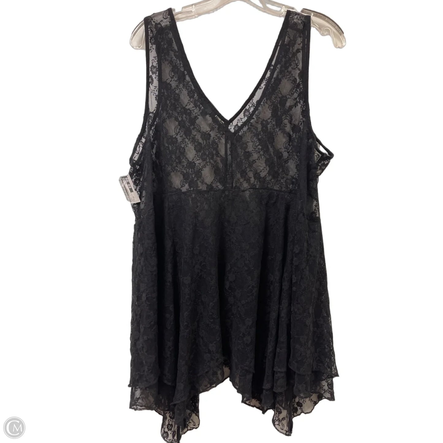 Tunic Sleeveless By Torrid In Black, Size: 3x