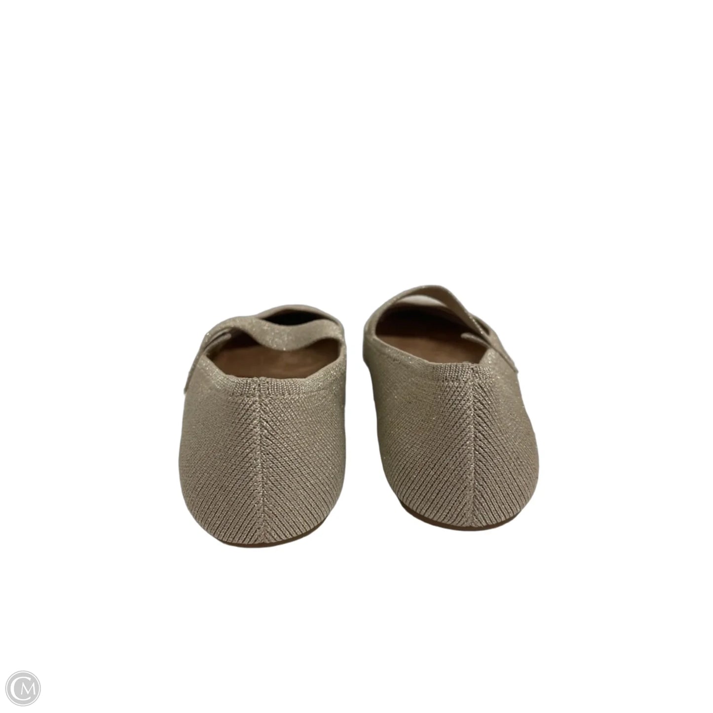 Shoes Flats By Aerosoles In Gold, Size: 9