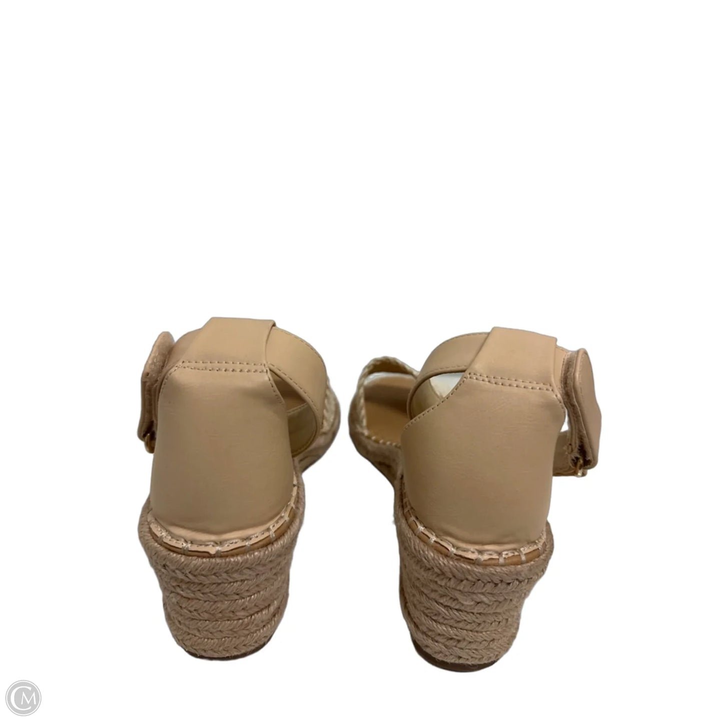 Sandals Heels Wedge By Tommy Bahama In Tan, Size: 7.5