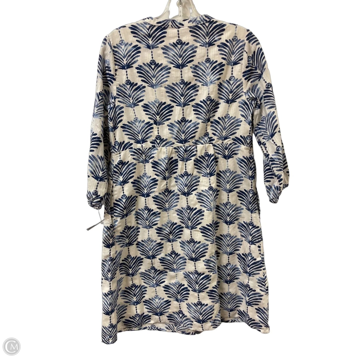 Dress Party Short By J. Jill In Blue & Cream, Size: Xs