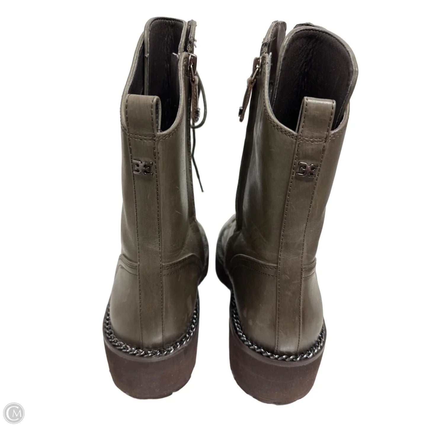 Boots Combat By Sam Edelman In Grey, Size: 10