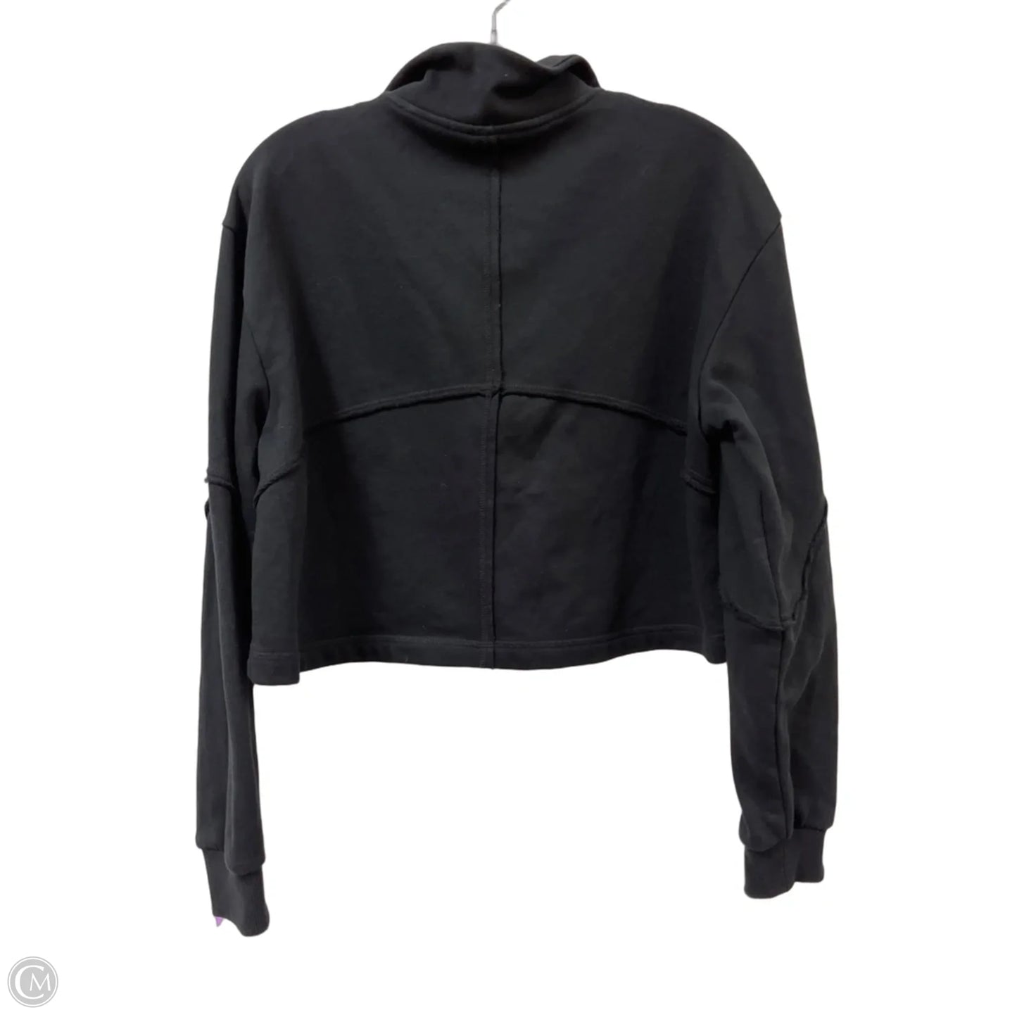 Athletic Sweatshirt Collar By Sweaty Betty In Black, Size: M