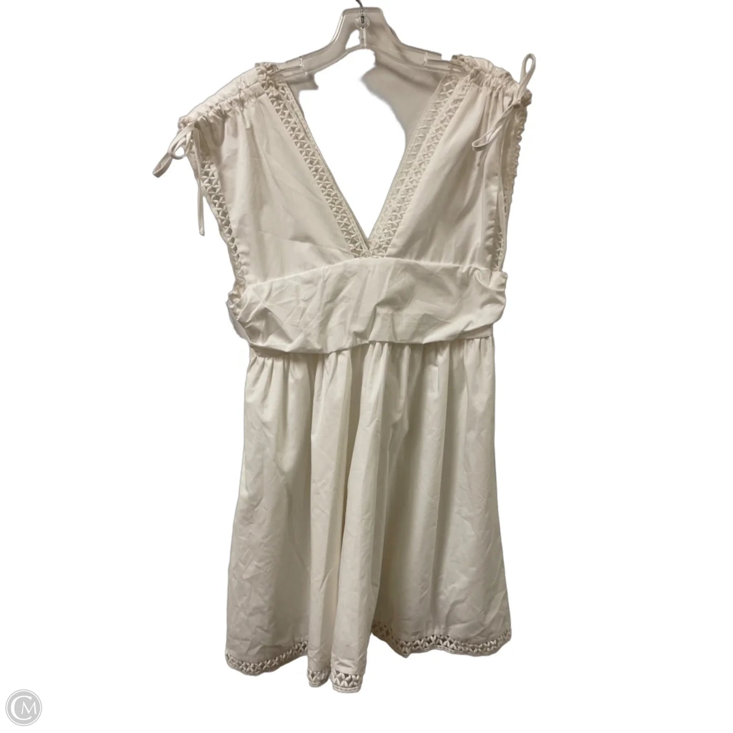 Dress Casual Short By Shein In White, Size: S
