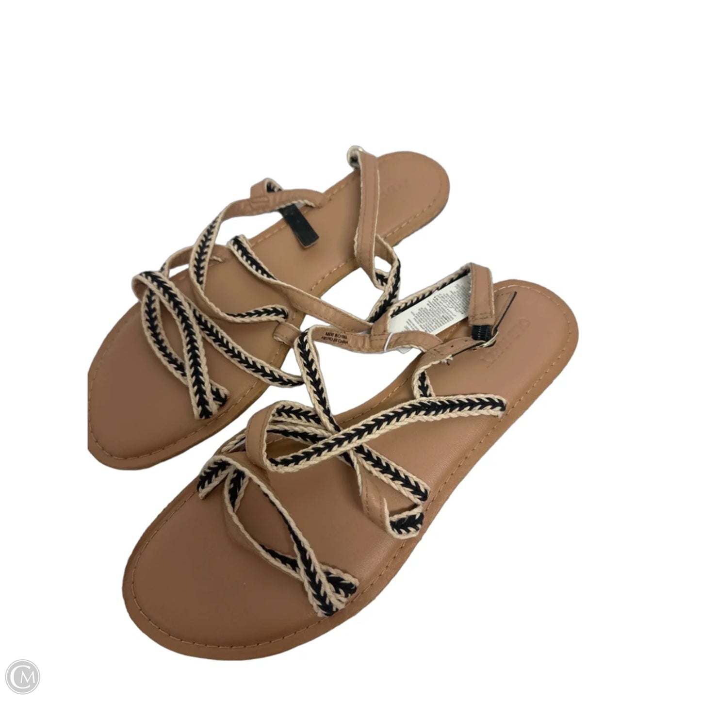 Sandals Flats By Old Navy In Tan, Size: 10