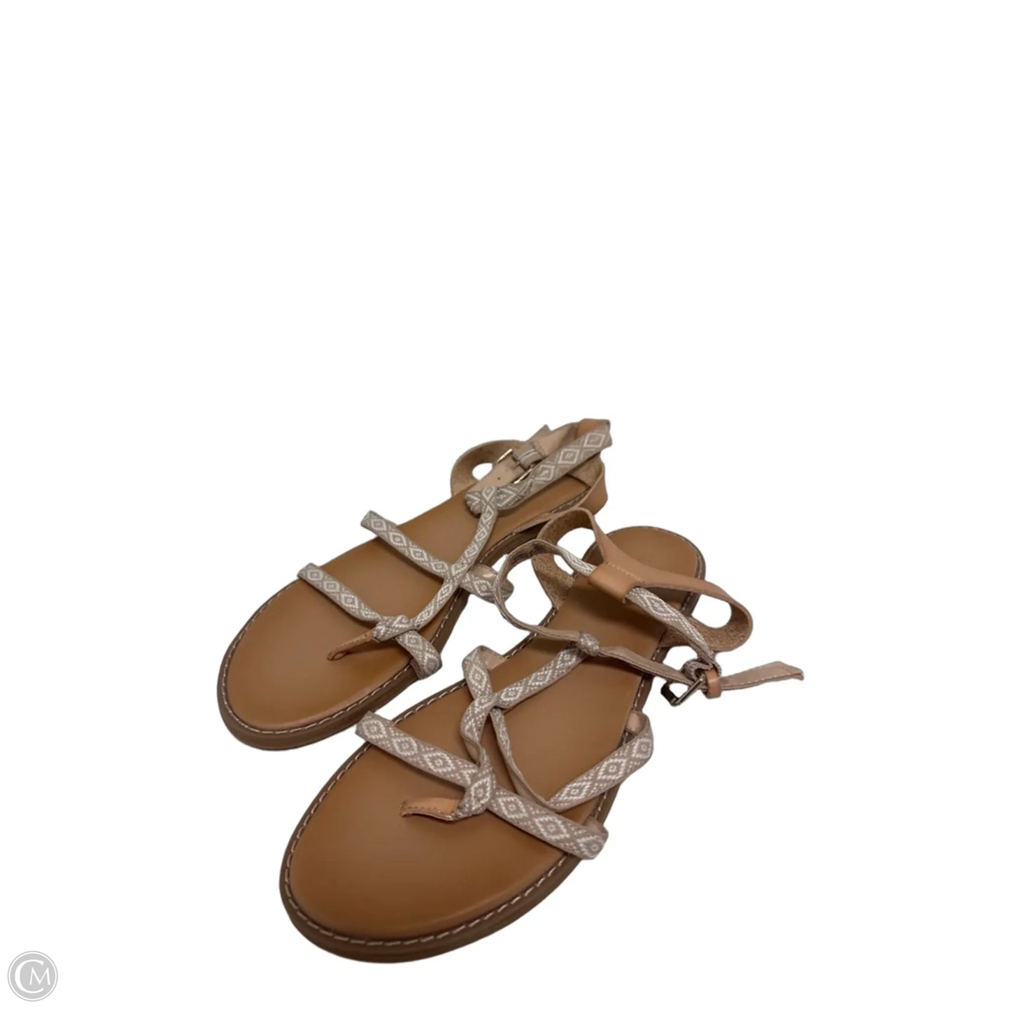 Sandals Flats By Old Navy In Tan, Size: 9
