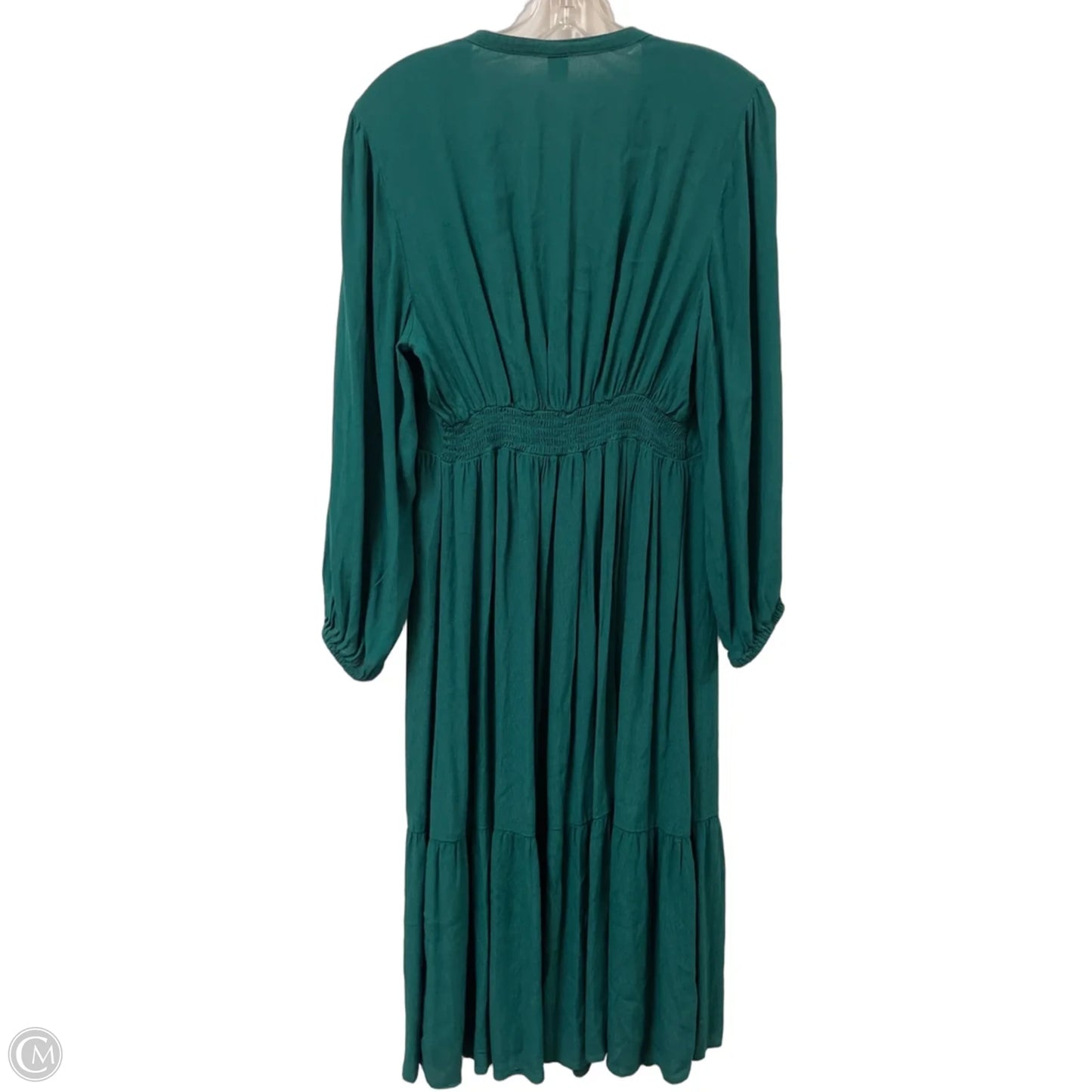 Dress Casual Midi By Old Navy In Green, Size: M