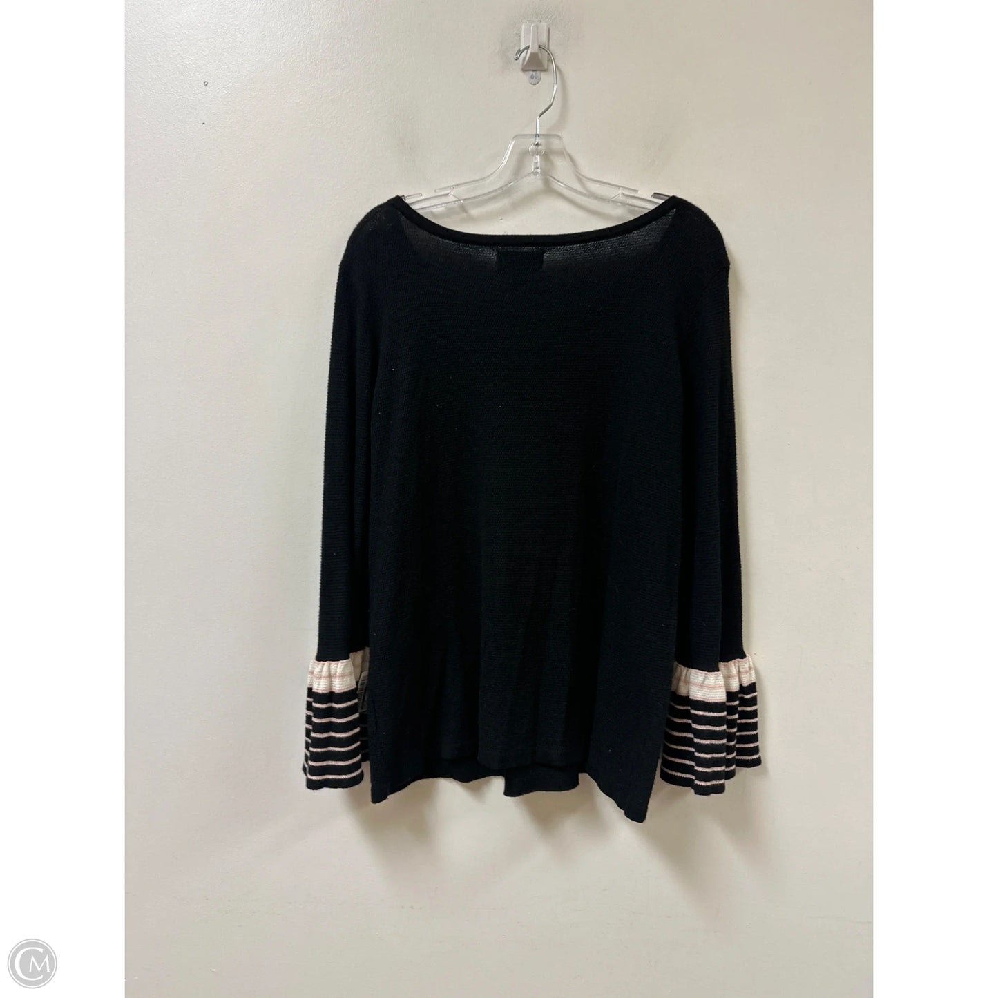 Top Long Sleeve By Elle In Black, Size: Xl