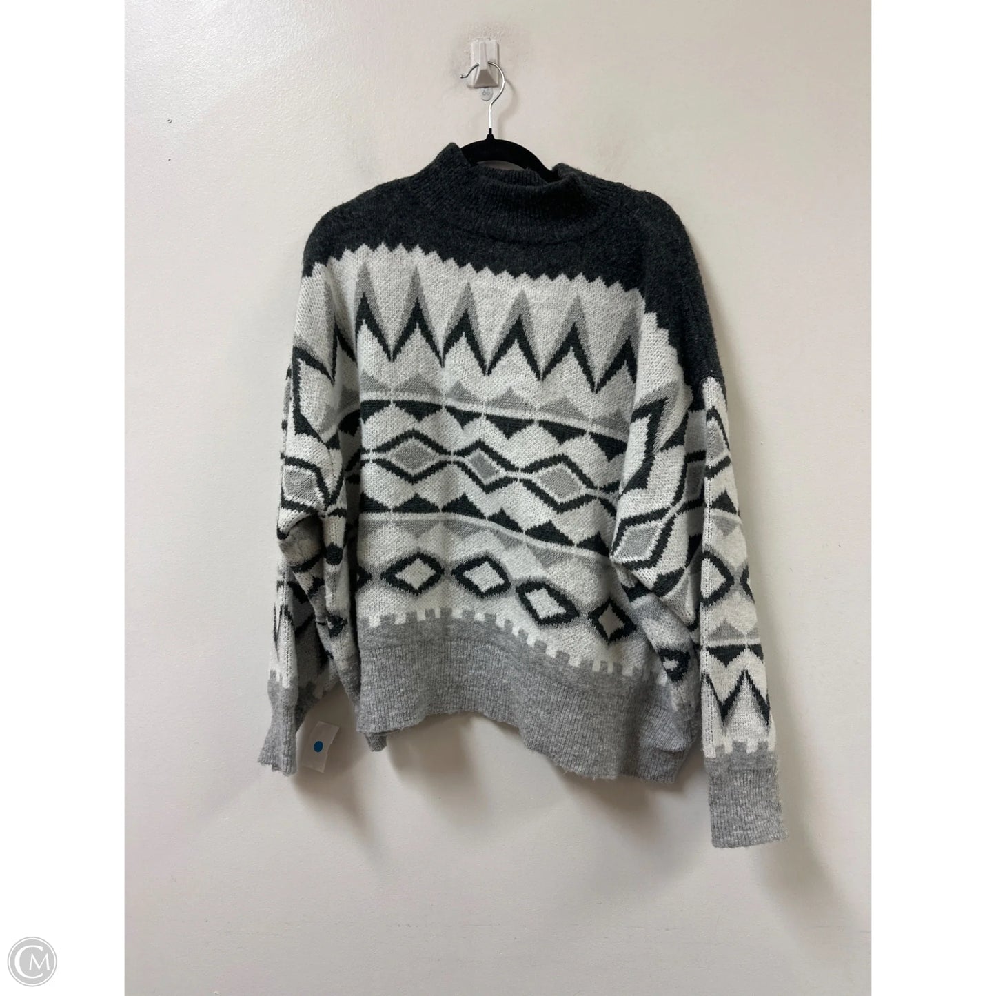 Sweater By Ana In Grey, Size: 2x