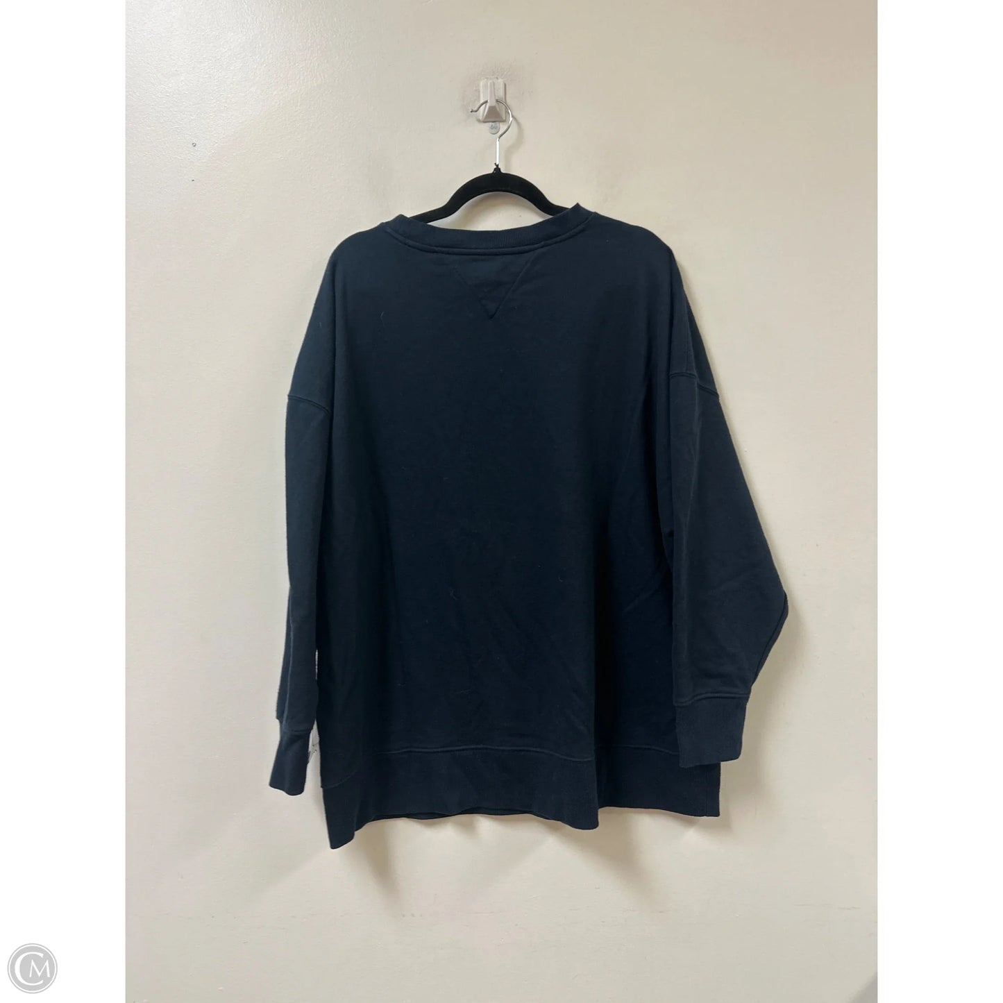 Sweater By Tommy Hilfiger In Navy, Size: Xl