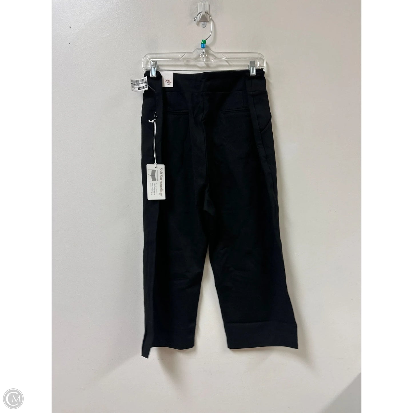 Pants Cropped By Soft Surroundings In Black, Size: 14
