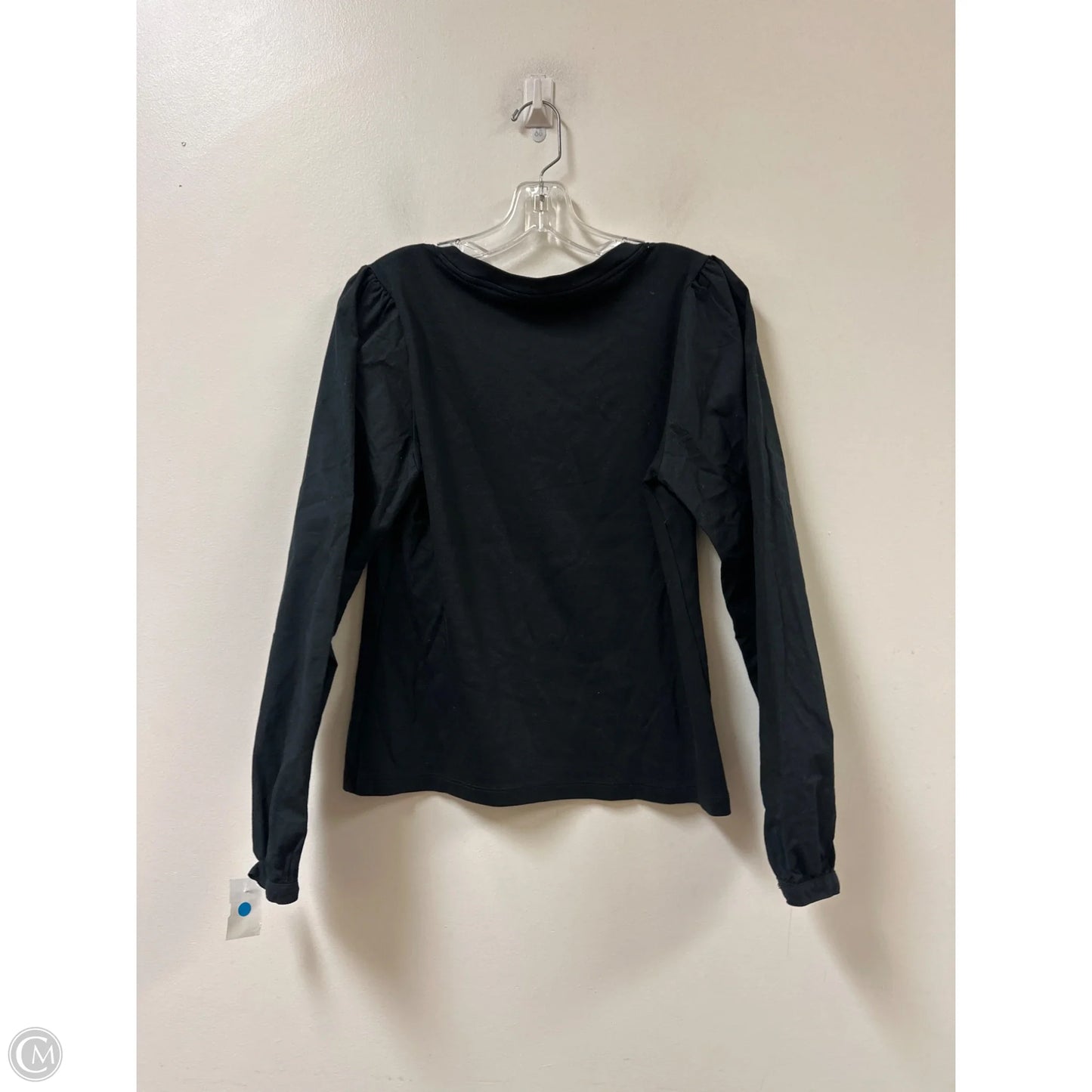 Top Long Sleeve By Lands End In Black, Size: M