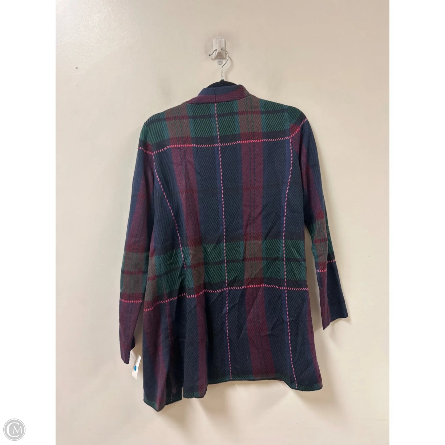 Sweater Cardigan By Talbots In Multi-colored, Size: S