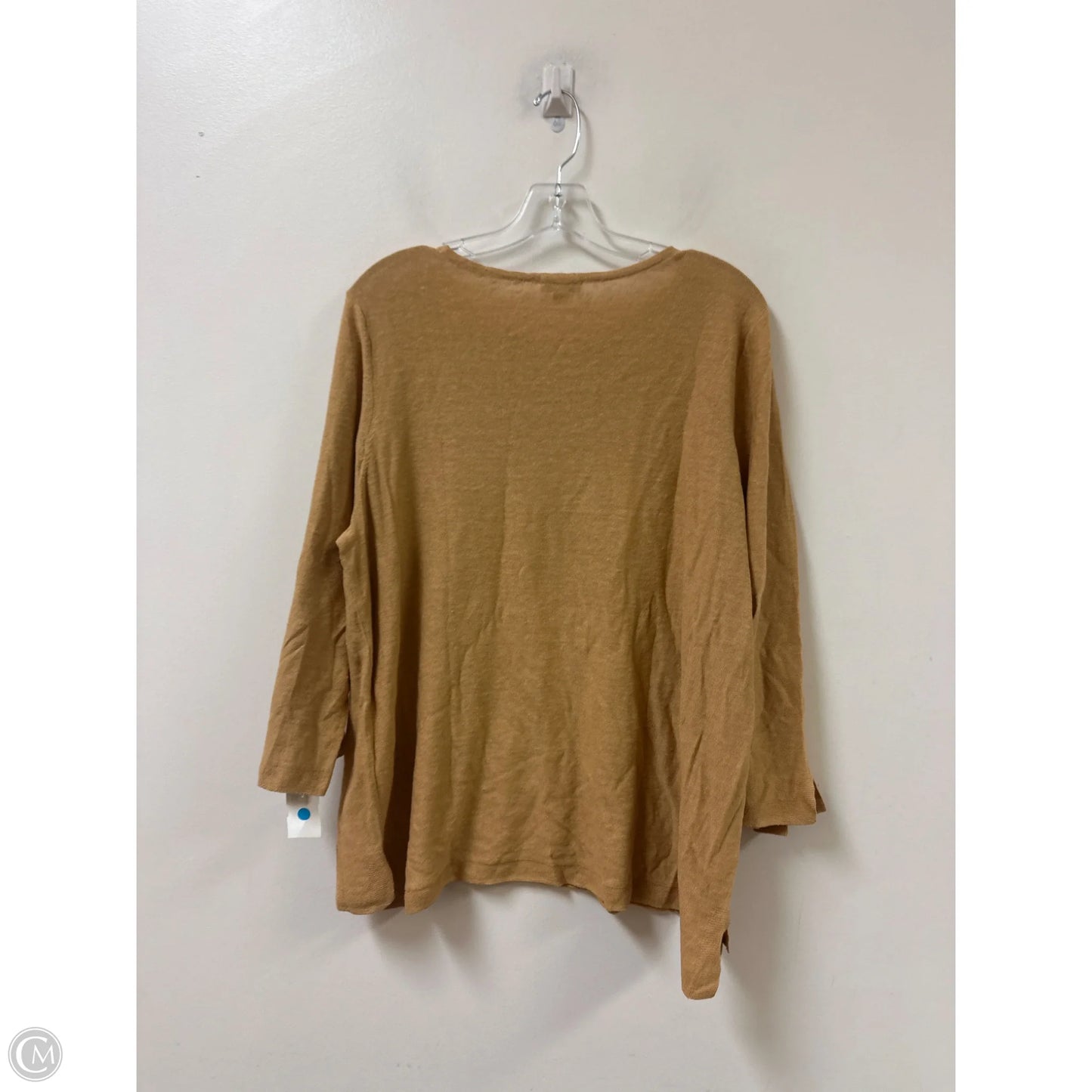 Top Long Sleeve By J. Jill In Yellow, Size: M