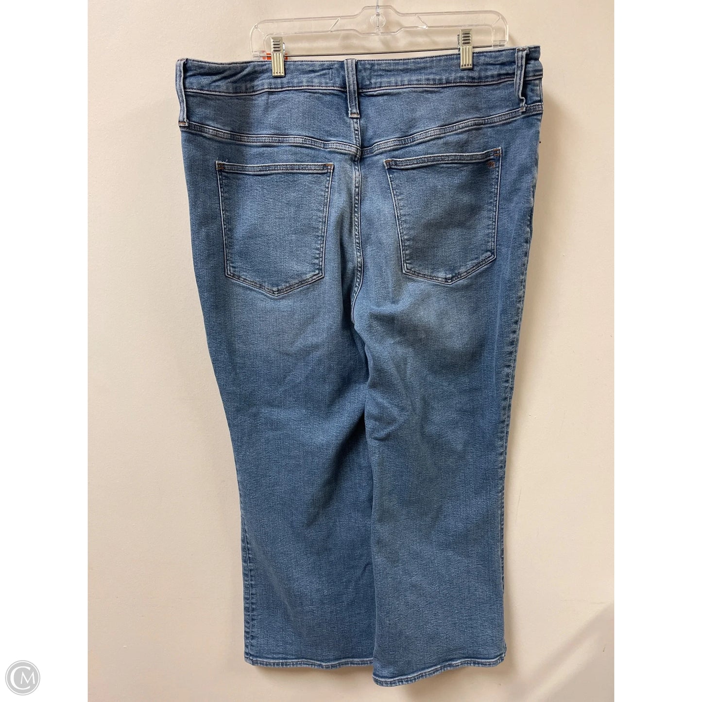 Jeans Straight By Madewell In Blue Denim, Size: 20