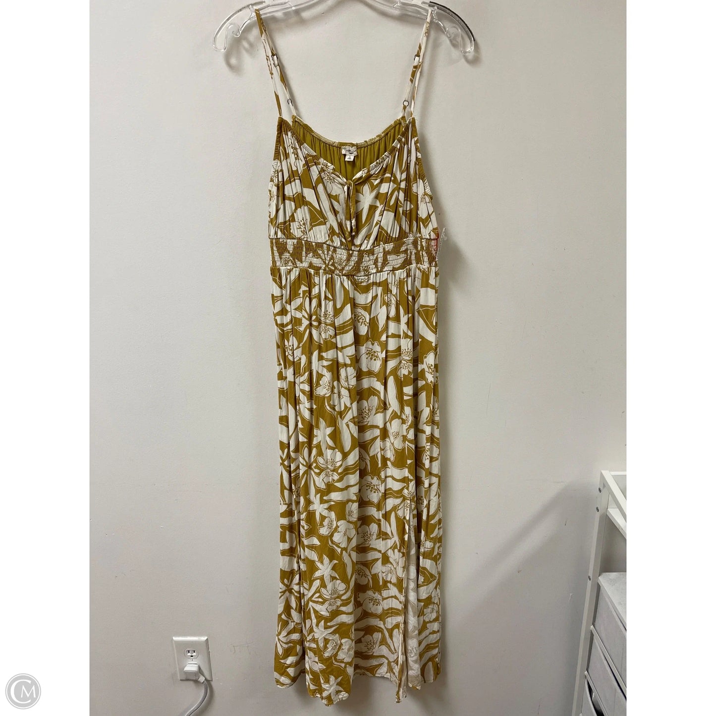 Dress Casual Maxi By Mason & Belle In Floral Print, Size: L