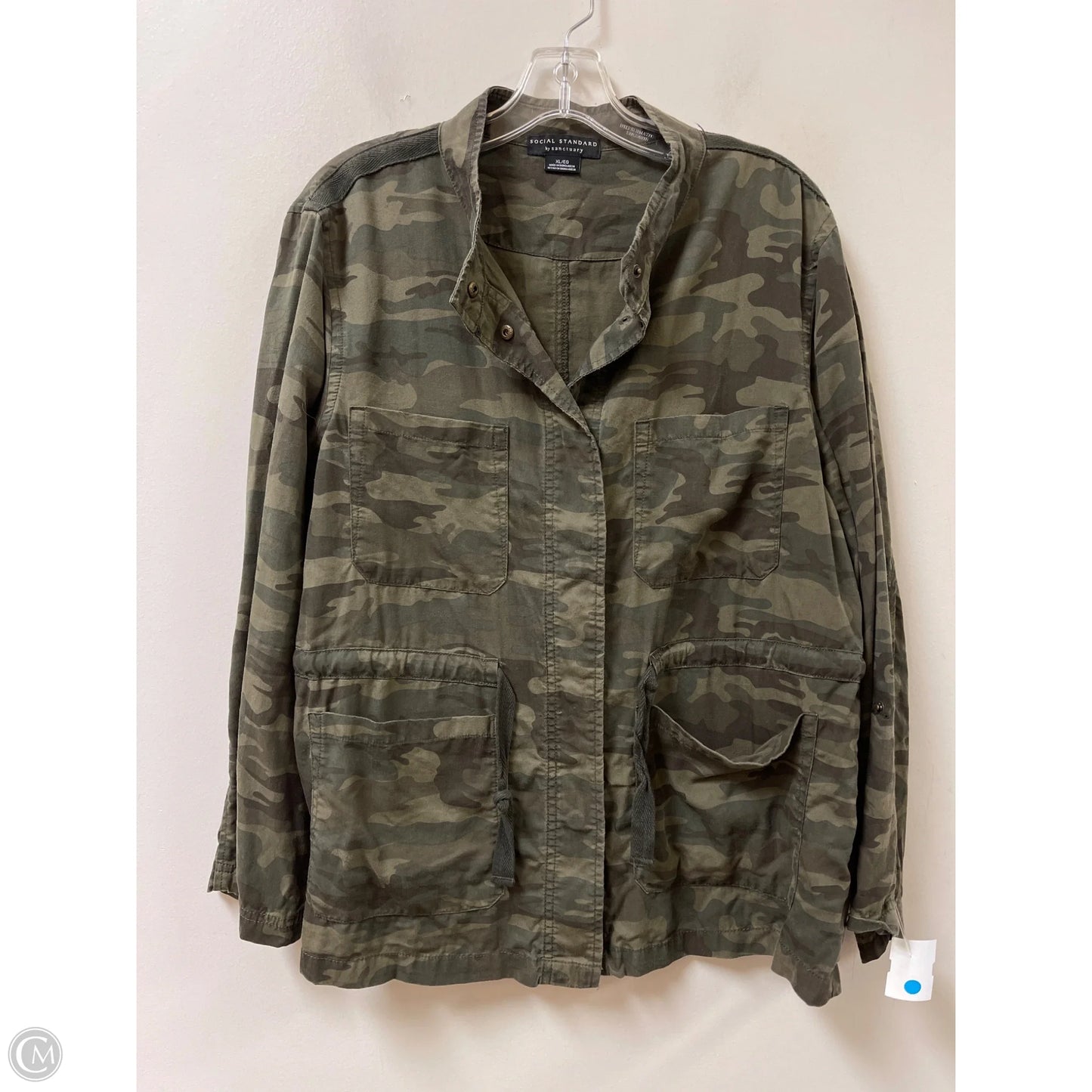 Jacket Shirt By Social Standard By Sanctuary In Green, Size: Xl