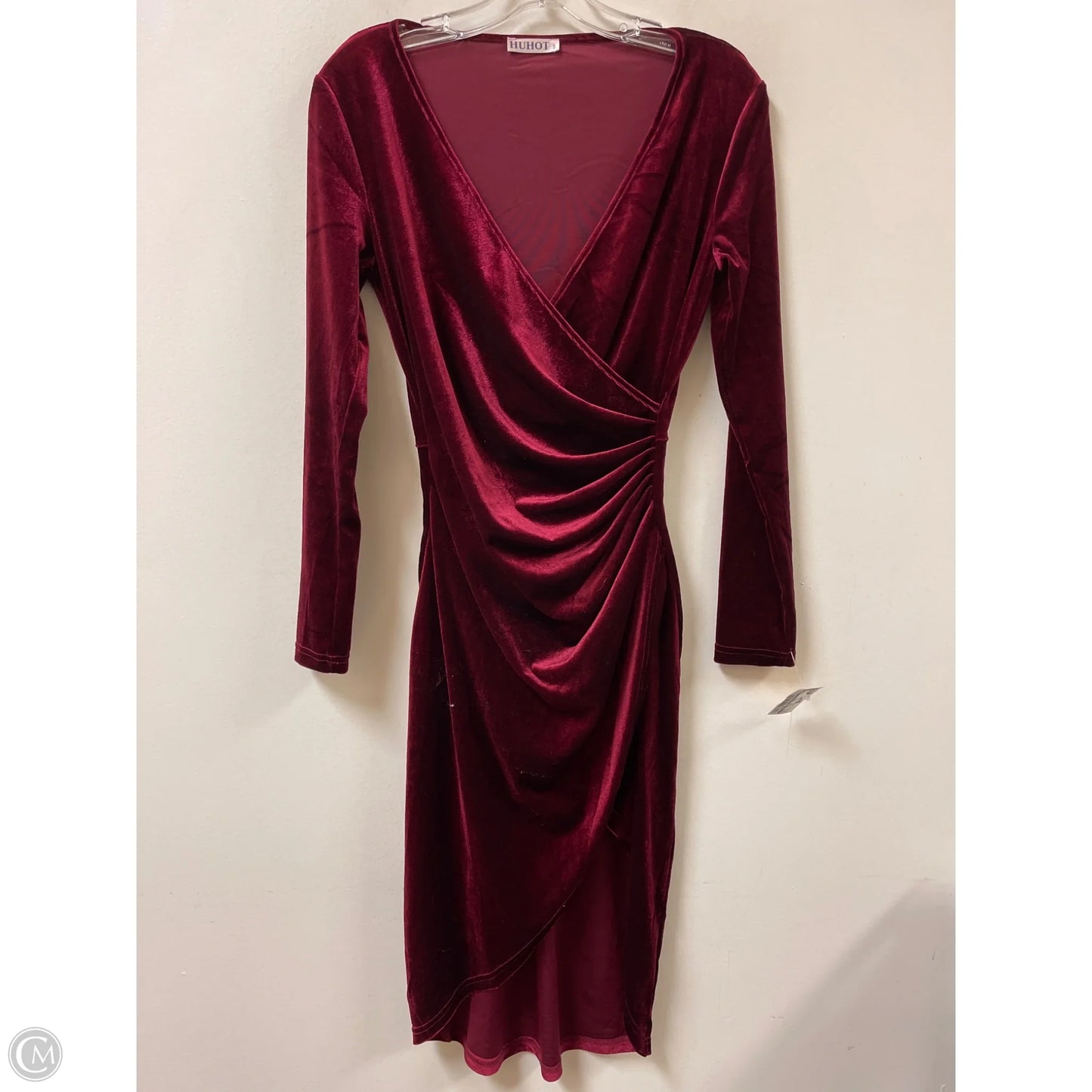 Dress Casual Midi By Clothes Mentor In Red, Size: S
