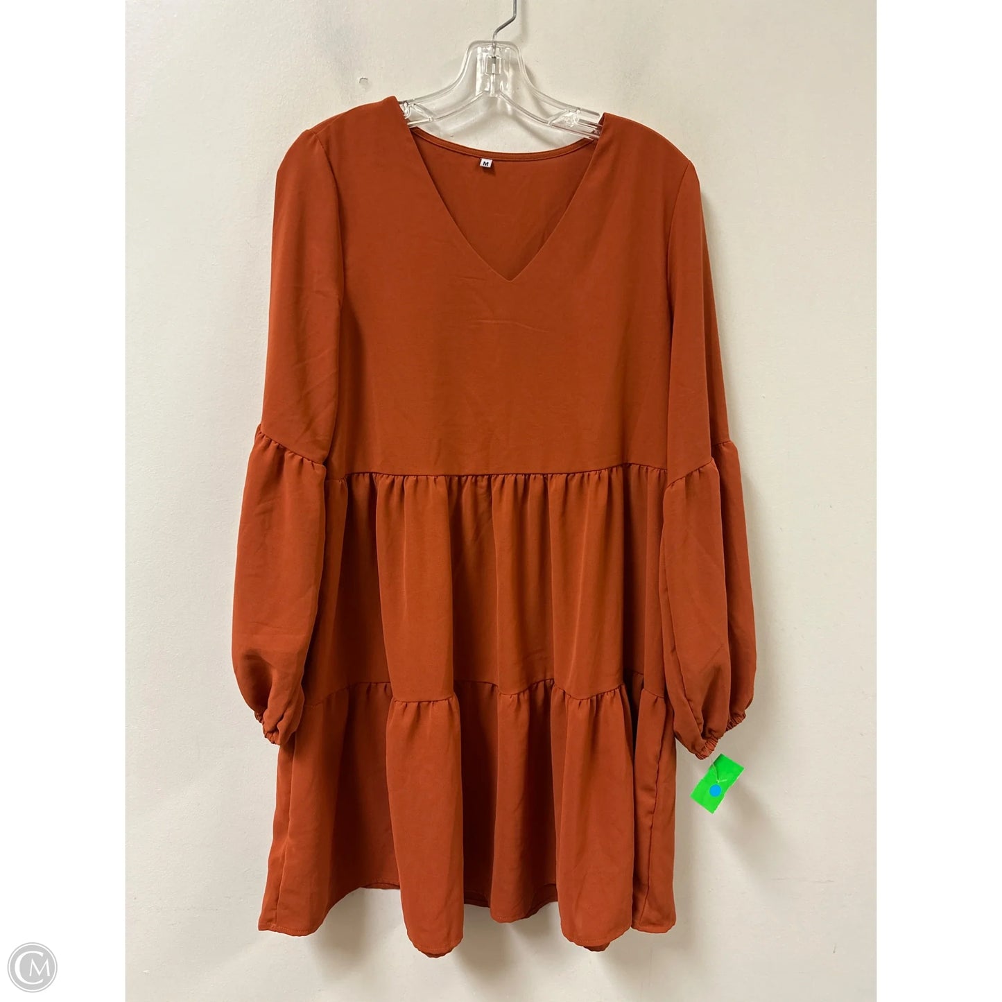Dress Casual Short By Clothes Mentor In Orange, Size: M