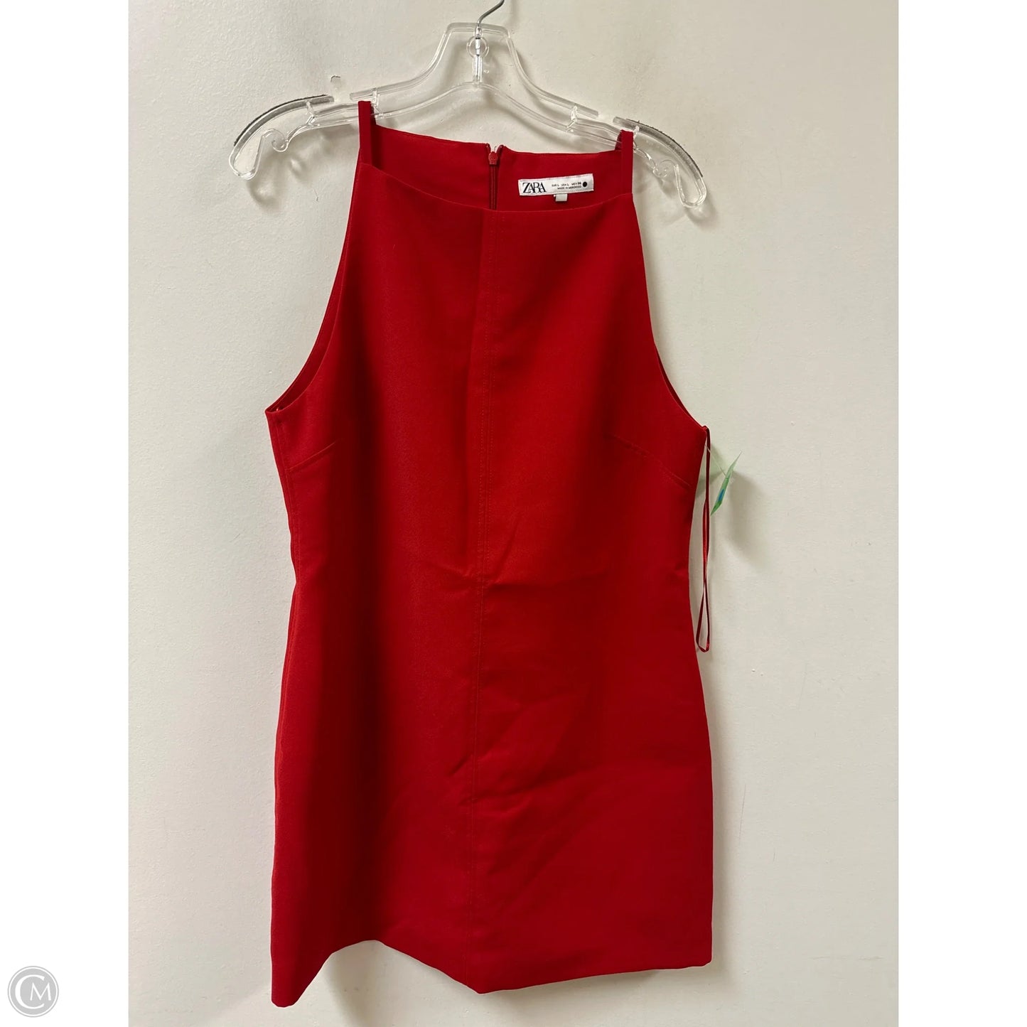 Dress Casual Short By Zara In Red, Size: L