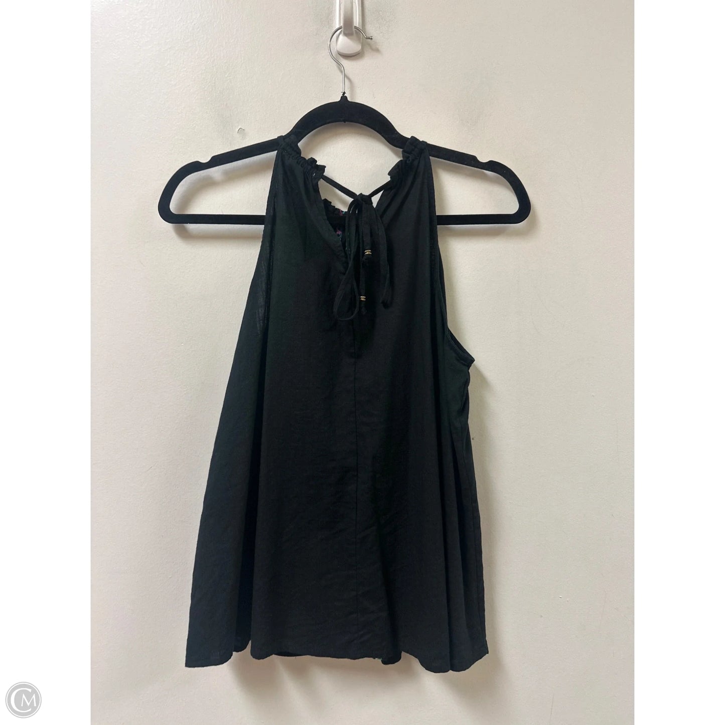 Top Sleeveless By Knox Rose In Black, Size: S