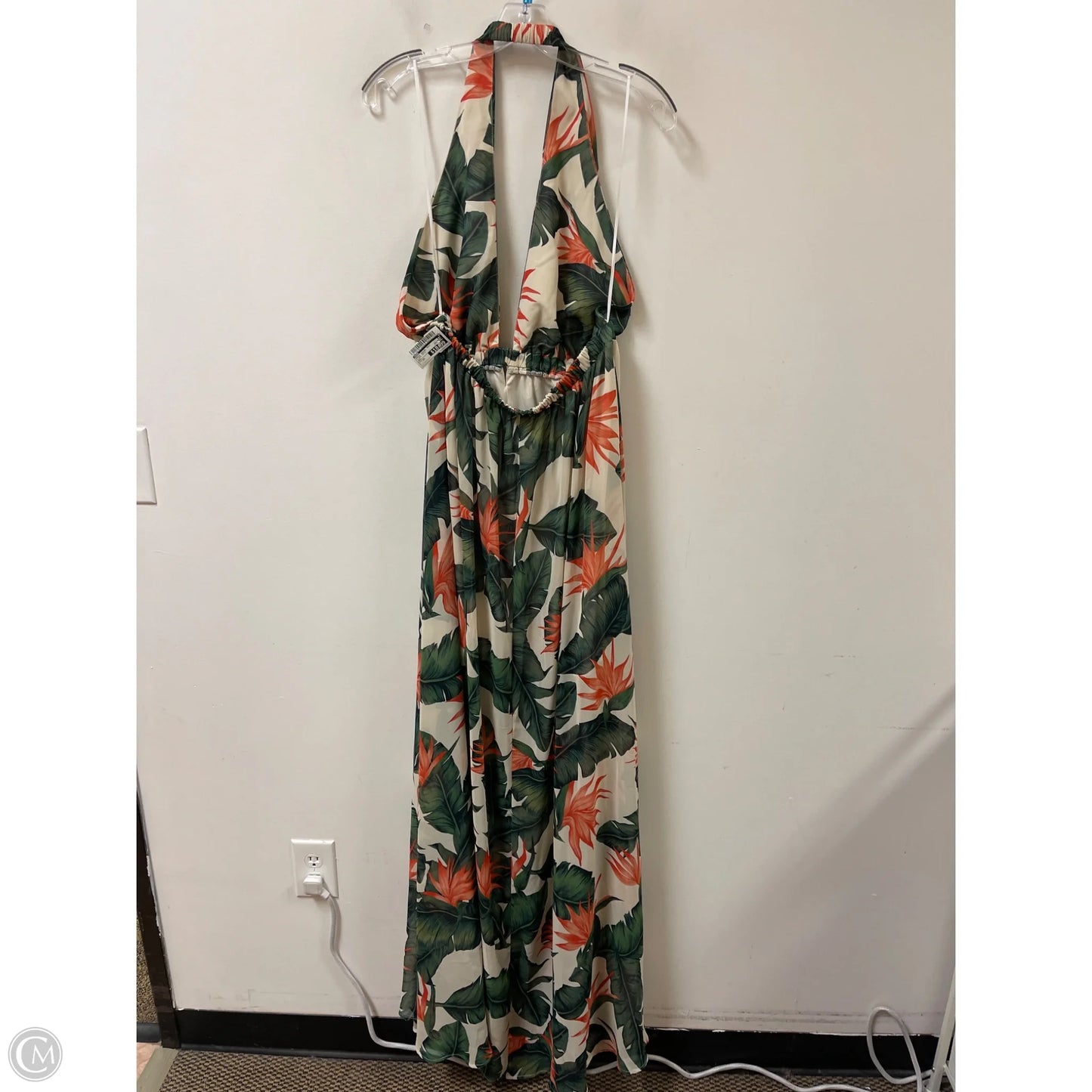 Dress Casual Maxi By Mumu In Floral Print, Size: 2x