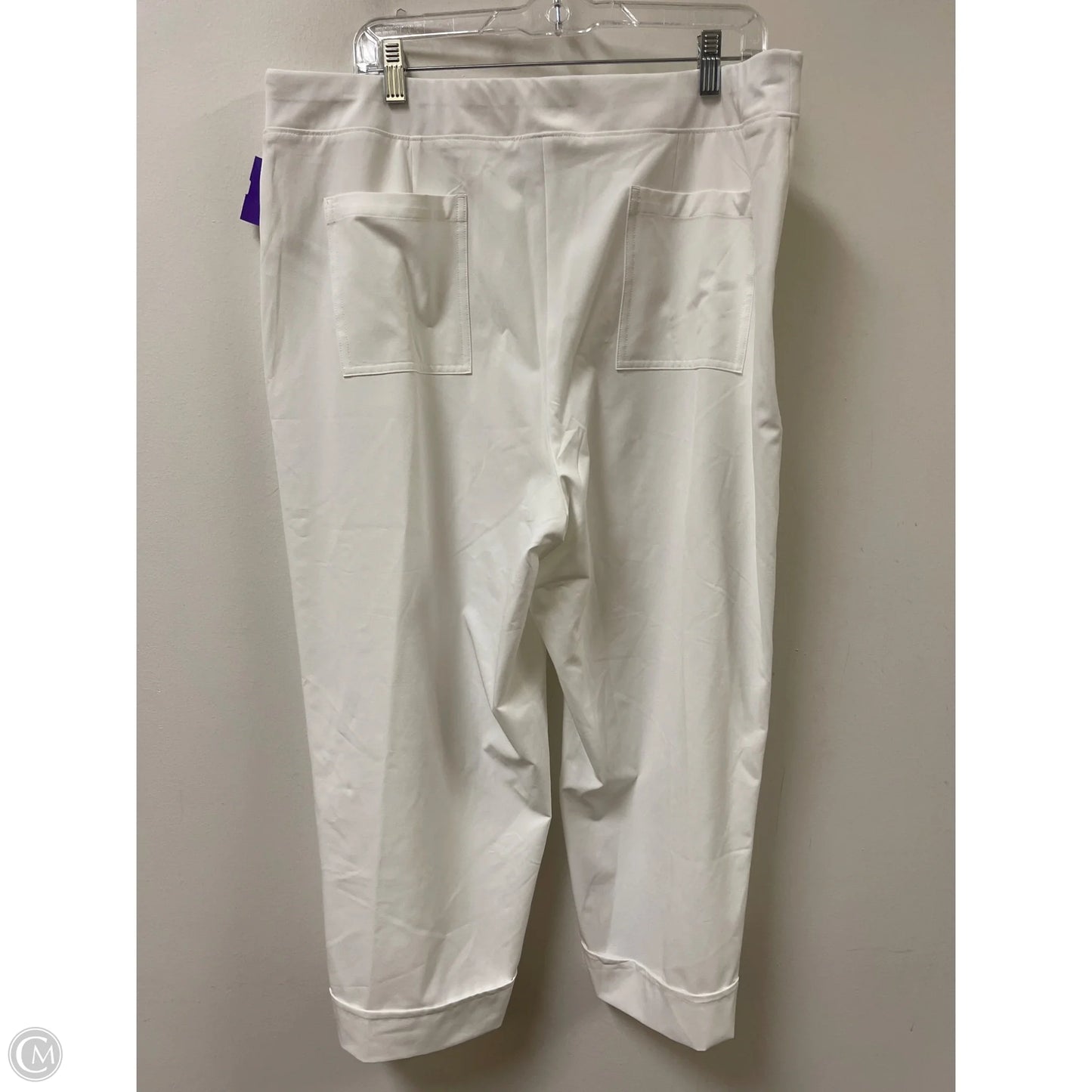 Pants Wide Leg By Chicos In White, Size: 16