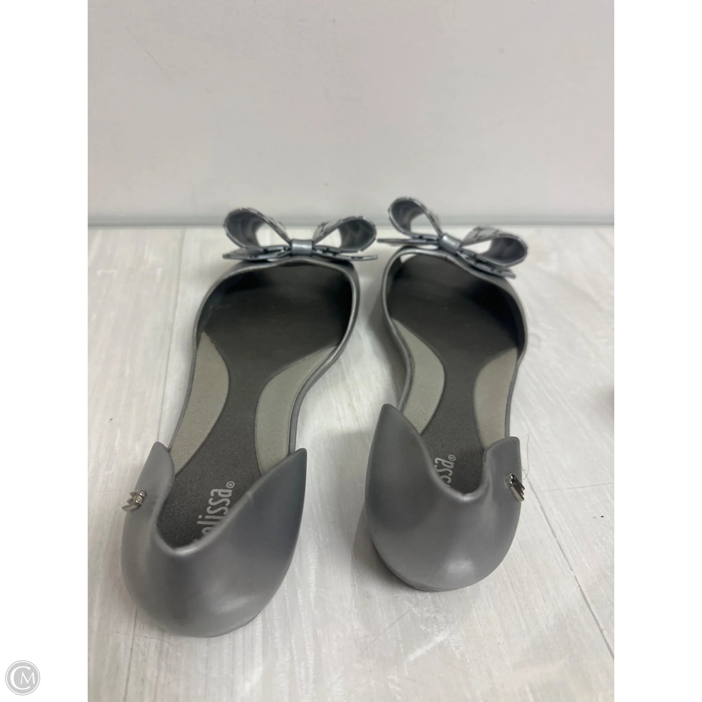 Sandals Flats By Clothes Mentor In Ivory, Size: 8