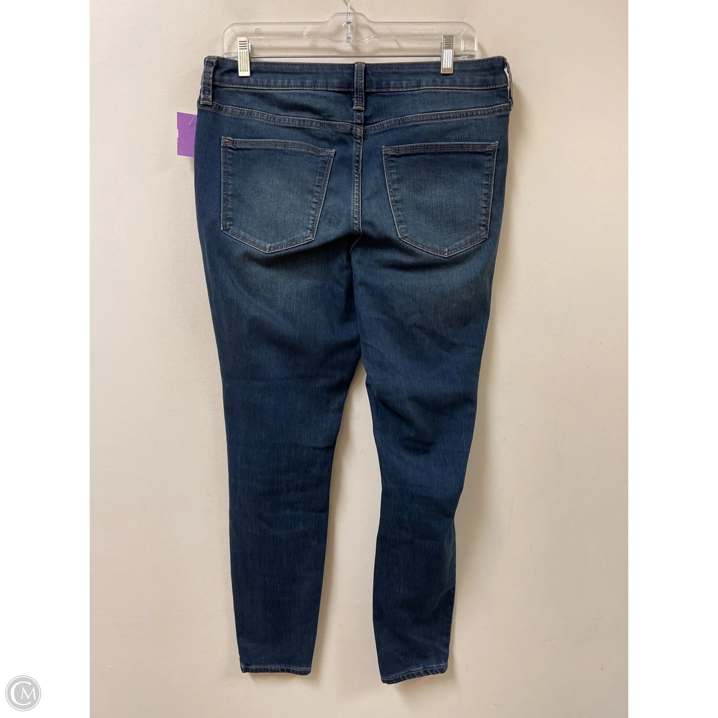 Jeans Skinny By Universal Thread In Blue Denim, Size: 10