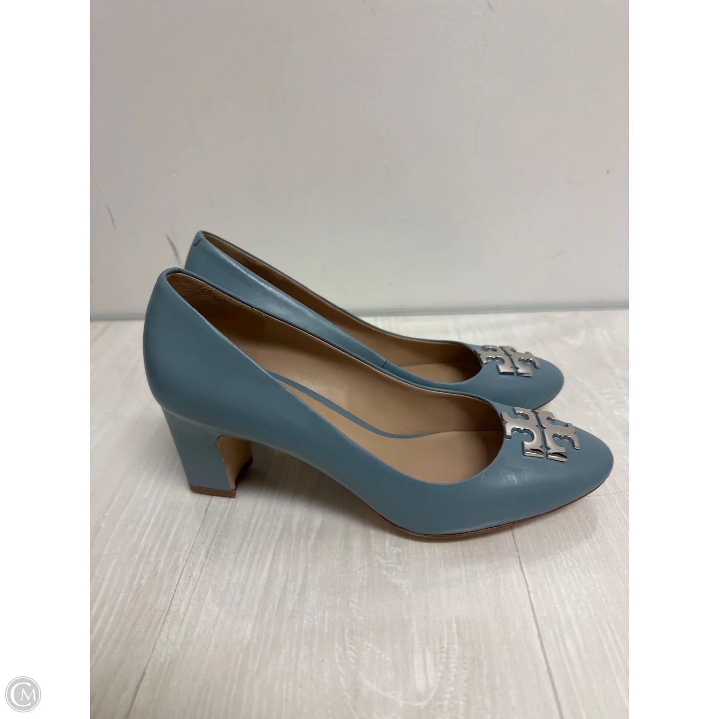 Shoes Designer By Tory Burch In Blue, Size: 9
