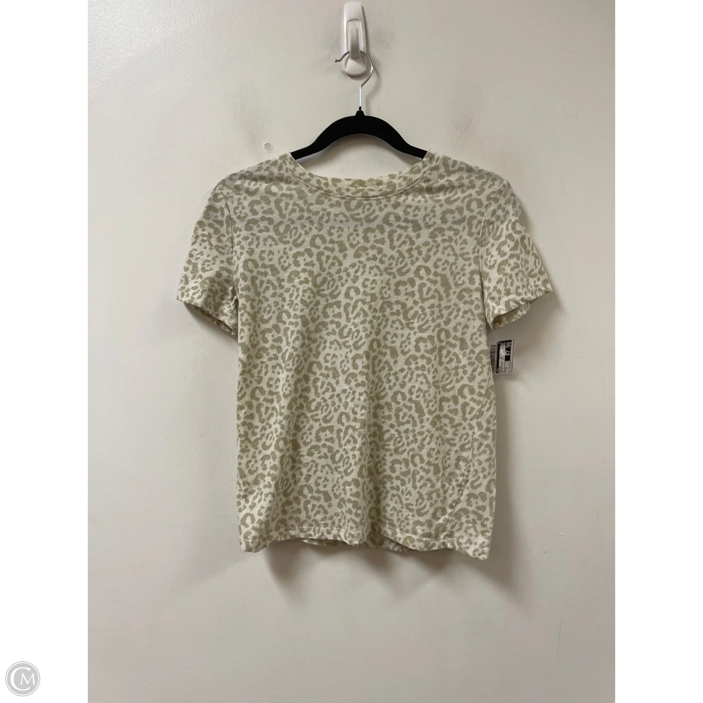 Top Short Sleeve By Ana In Animal Print, Size: S