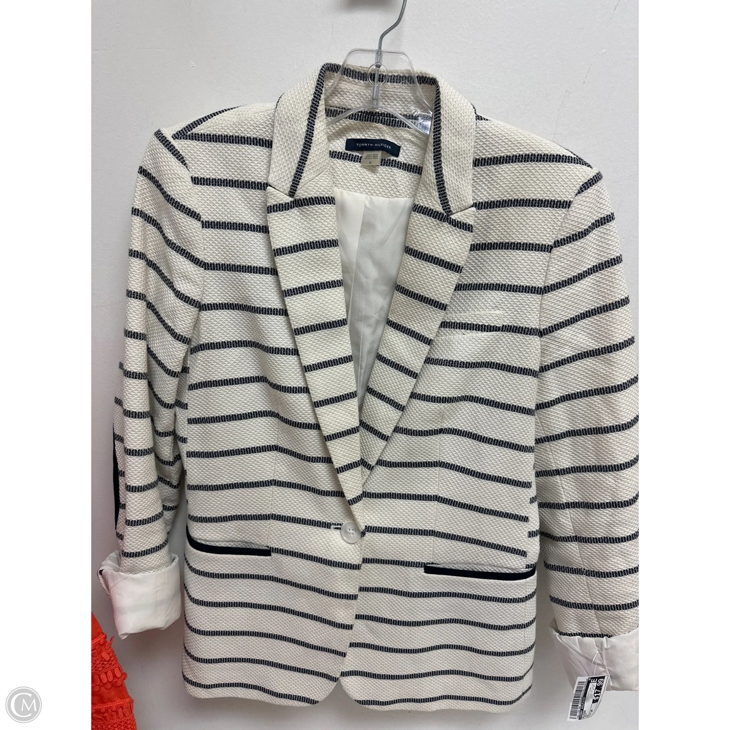 Blazer By Tommy Hilfiger In Navy, Size: Sp